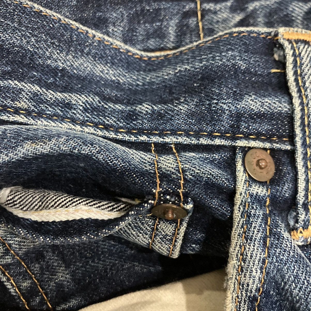 Levi's × Levi's Vintage Clothing × Vintage VINTAGE 90s LEVI’S BIG E 501XX SELVEDGE DISTRESSED JEANS Size US 30 / EU 46 - 15 Thumbnail