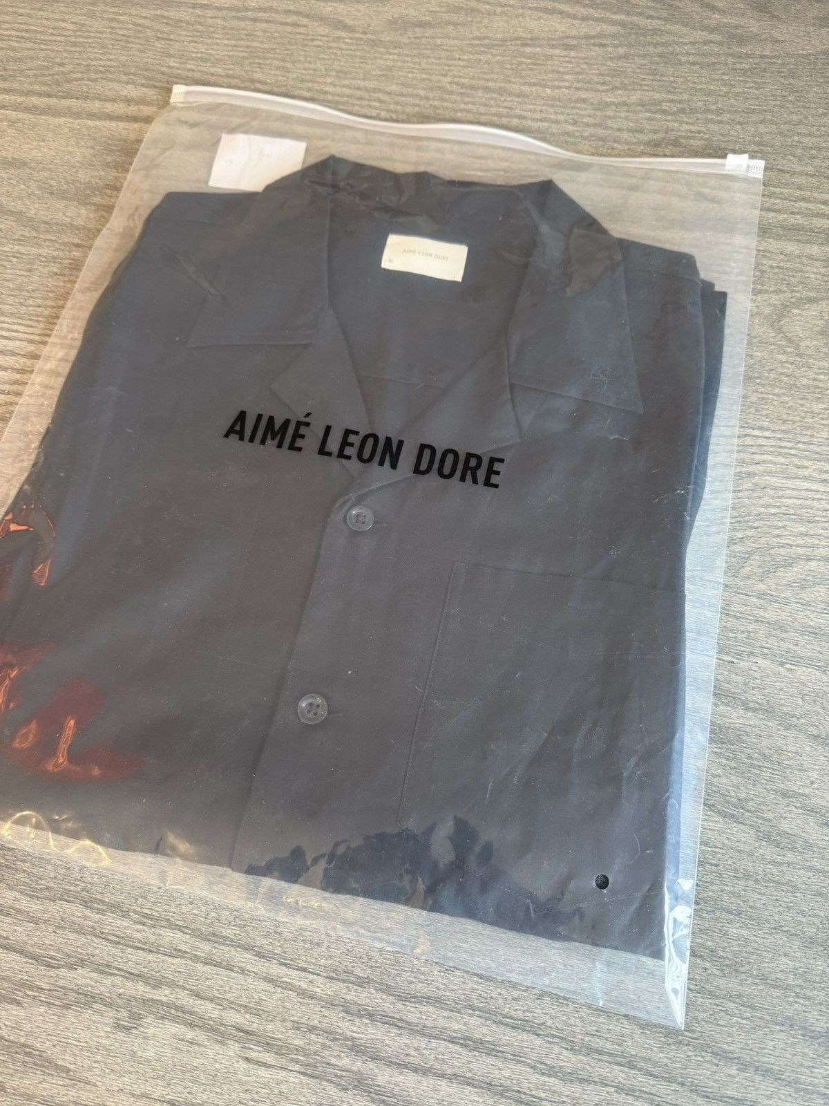 Aime Leon Dore Aime leon dore button up black shirt. Never worn Size US M / EU 48-50 / 2 - 3 Thumbnail