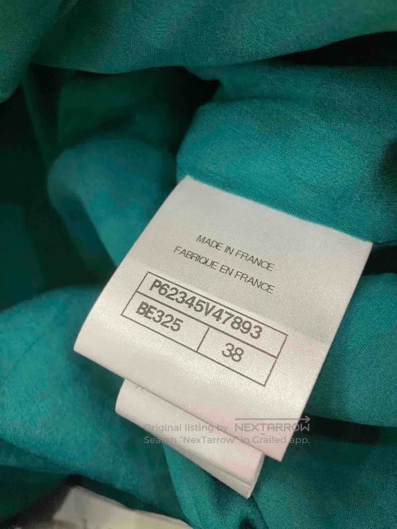 Chanel Chanel 19K Snow Series Peacock Blue and Green Glazed Buckl Size XS / US 0-2 / IT 36-38 - 7 Thumbnail