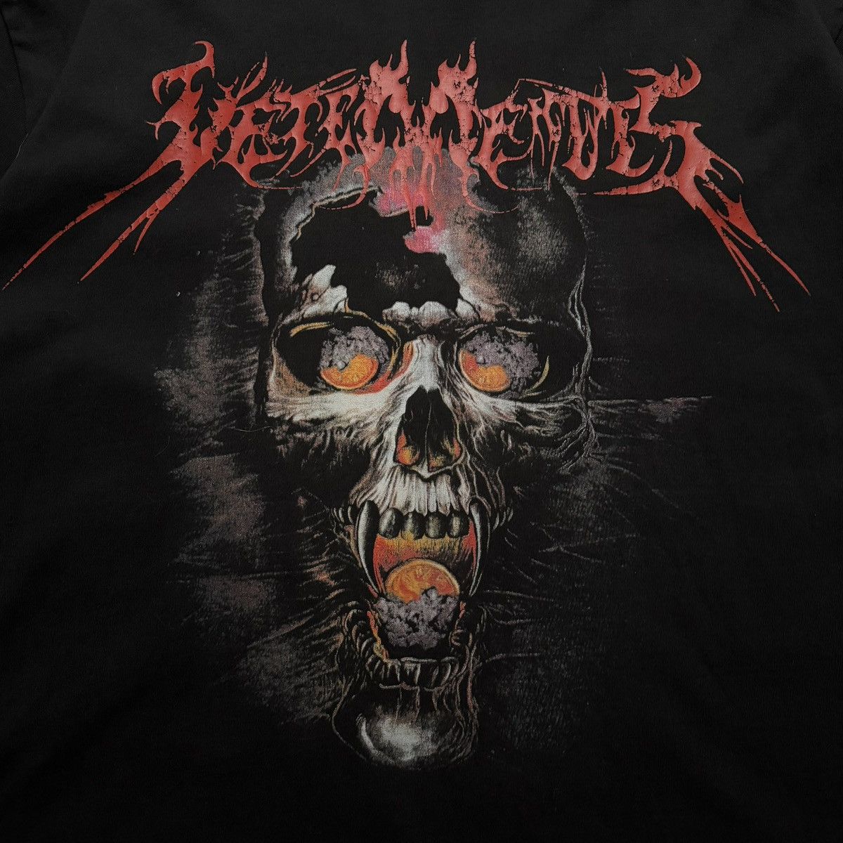 Vetements AW16 - Heavy Metal Skull T-shirt Size US M / EU 48-50 / 2 - 7 Thumbnail