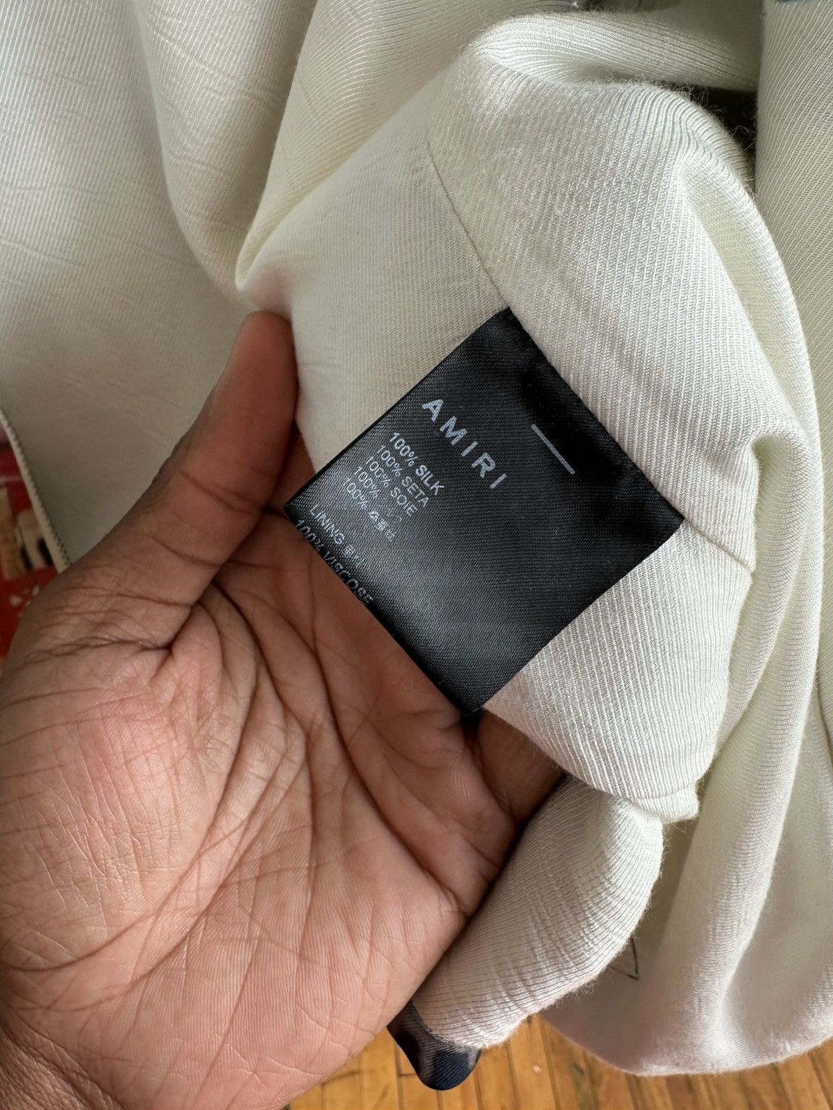 Amiri Amiri St. Barthelemy Silk Jacket Size US L / EU 52-54 / 3 - 6 Thumbnail