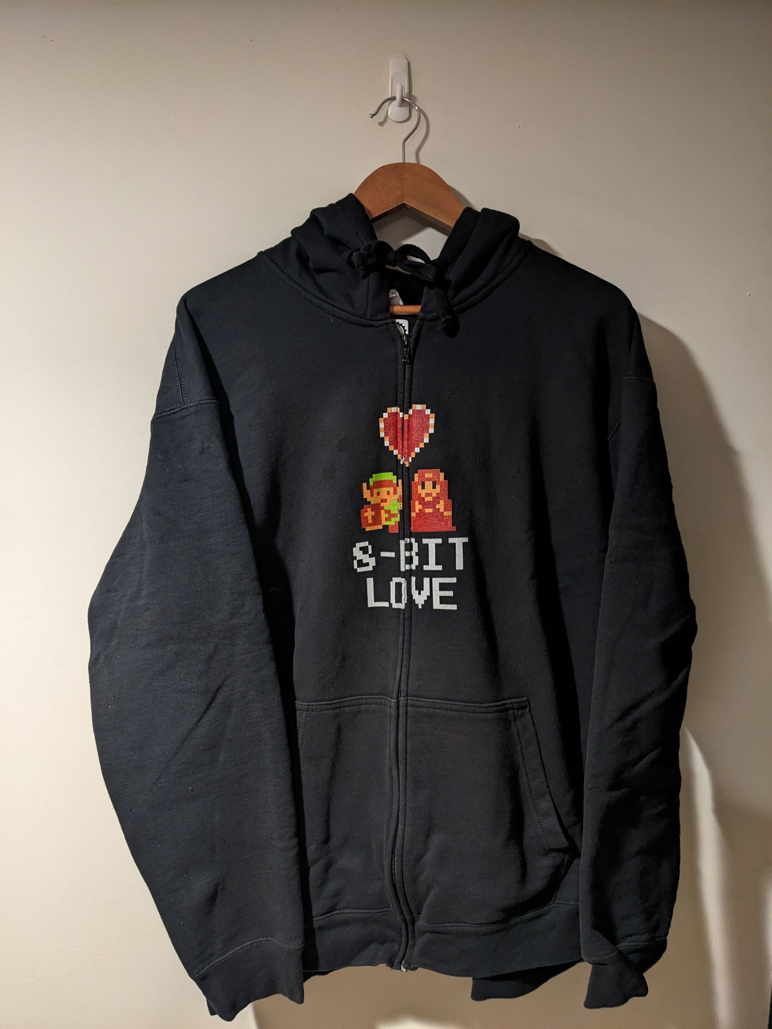 Nintendo × Vintage Vintage 2010's Legend of Zelda Nintendo Full Zip Hoodie Size US XXL / EU 58 / 5 - 1 Thumbnail