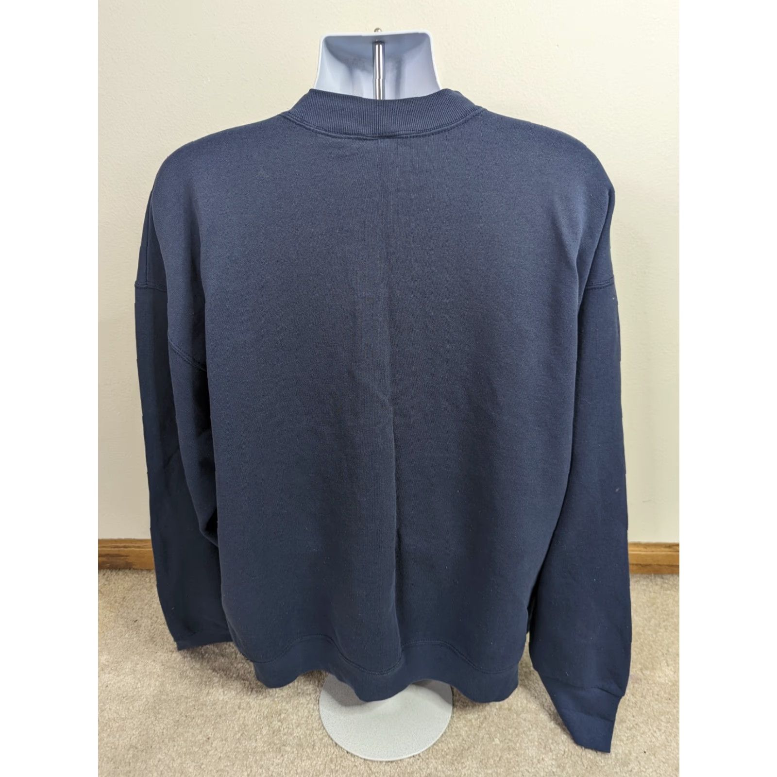 Jerzees VINTAGE NYC New York Crewneck Sweatshirt Men XL Blue Graphic Print Souvenir 90s 80s JERZEES Size US XL / EU 56 / 4 - 3 Thumbnail