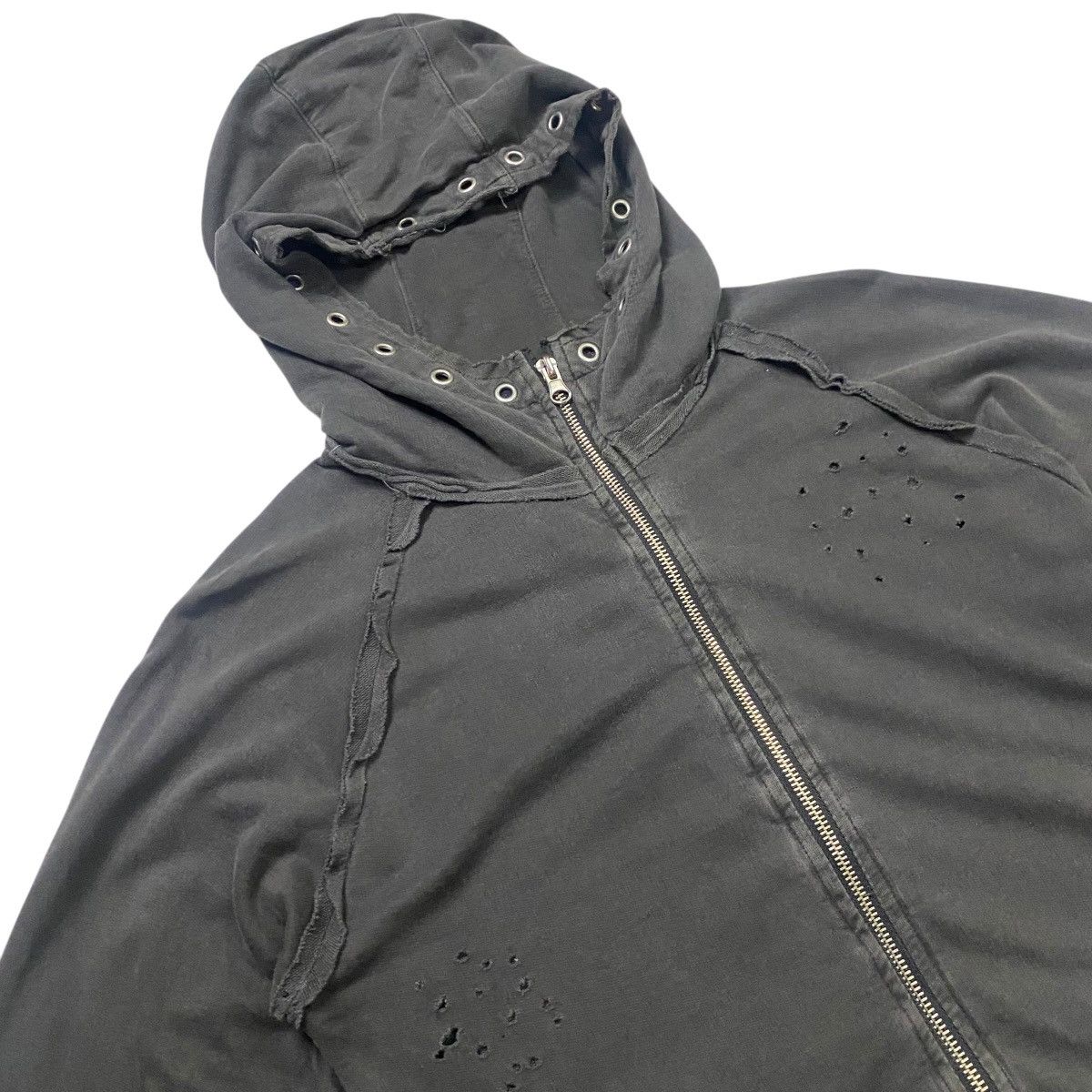 If Six Was Nine Casva distressed hoodie jacket Size US S / EU 44-46 / 1 - 6 Thumbnail