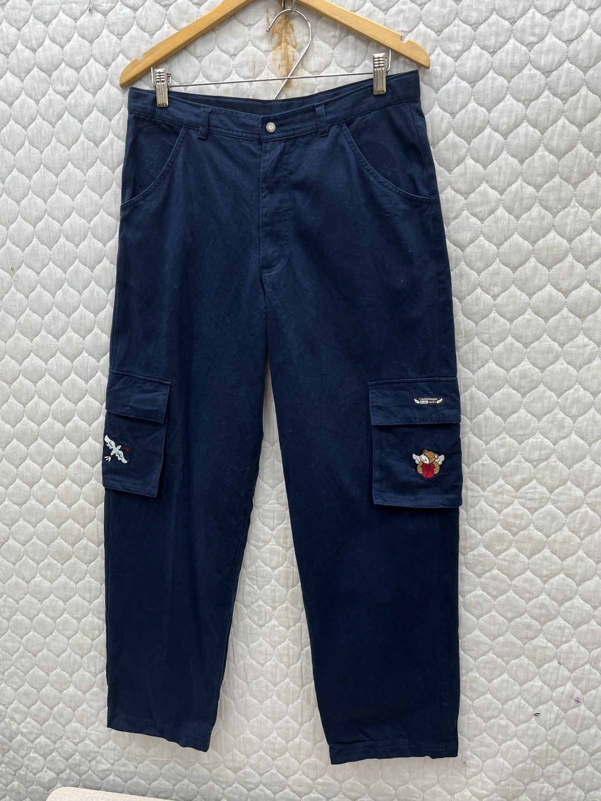 Jean Charles De Castelbajac 🔥🔥🔥STEALS CASTELBAJAC CARGO PANTS Size US 33 - 2 Thumbnail