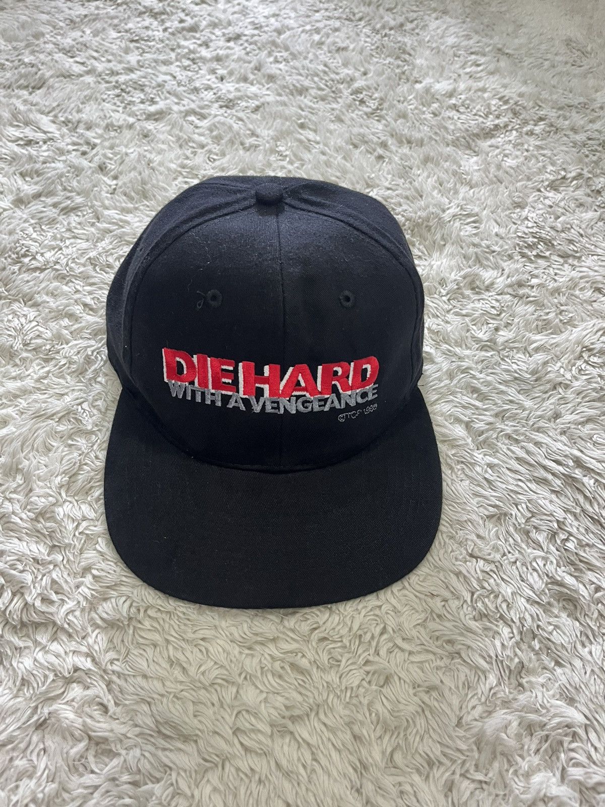 Vintage vintage 90's action movie die hard with a vengeance cap Size ONE SIZE - 4 Thumbnail