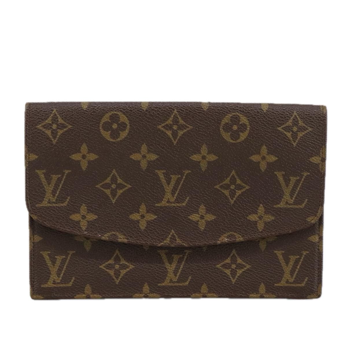 Louis Vuitton Rabat Brown Canvas Clutch Bag (Pre-Owned) Size ONE SIZE - 1 Thumbnail