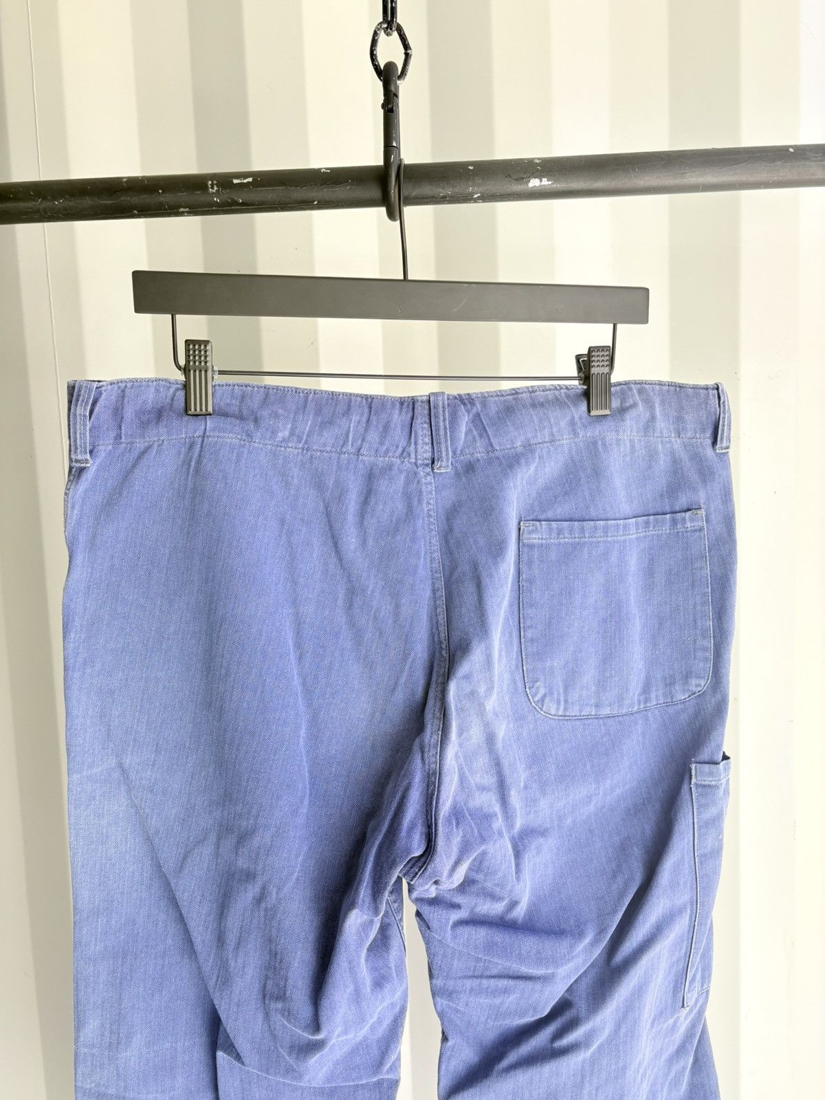 Vintage Thrashed French Chore Pants Distressed Faded ERD Grunge Size US 36 / EU 52 - 4 Thumbnail