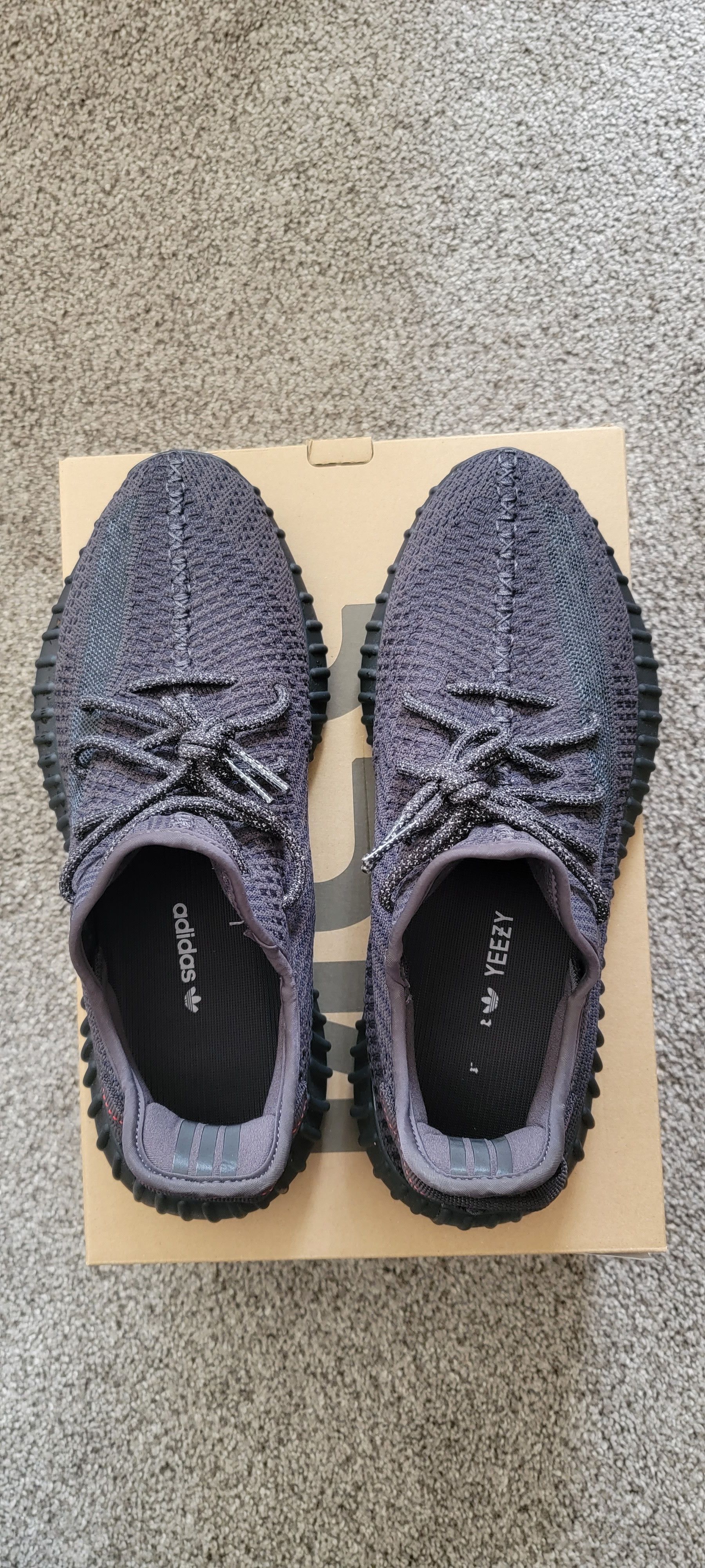 Yeezy 350v2 black non reflective