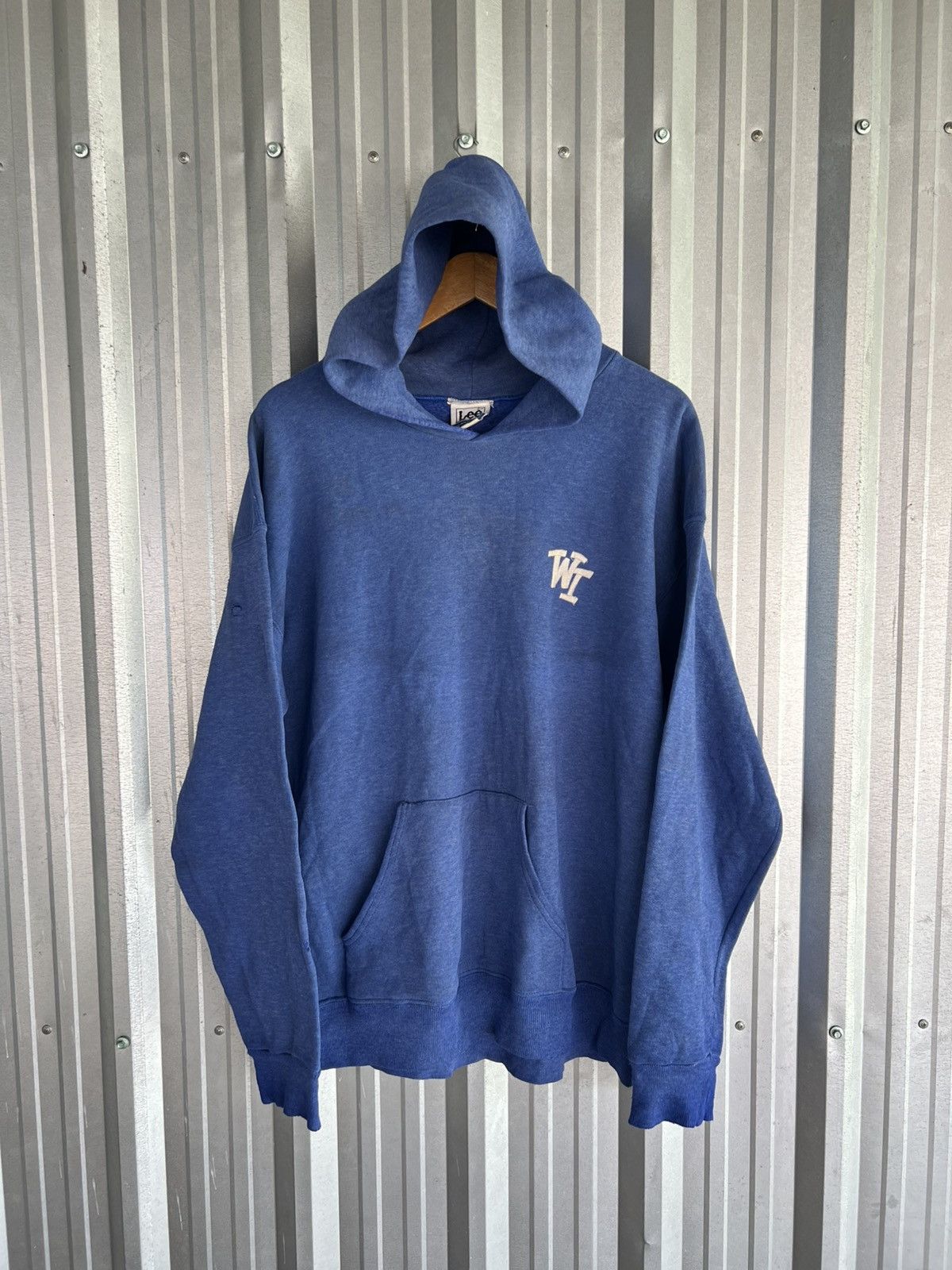 Lee Vintage Hoodie Tag Lee Sun fade 80s Size US XL / EU 56 / 4 - 1 Thumbnail
