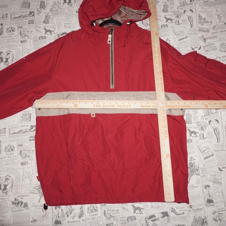 Tommy Hilfiger Lrg-Vintage Y2K Tommy Hilfiger embroider 1/2 zip windbreaker Size US L / EU 52-54 / 3 - 4 Thumbnail