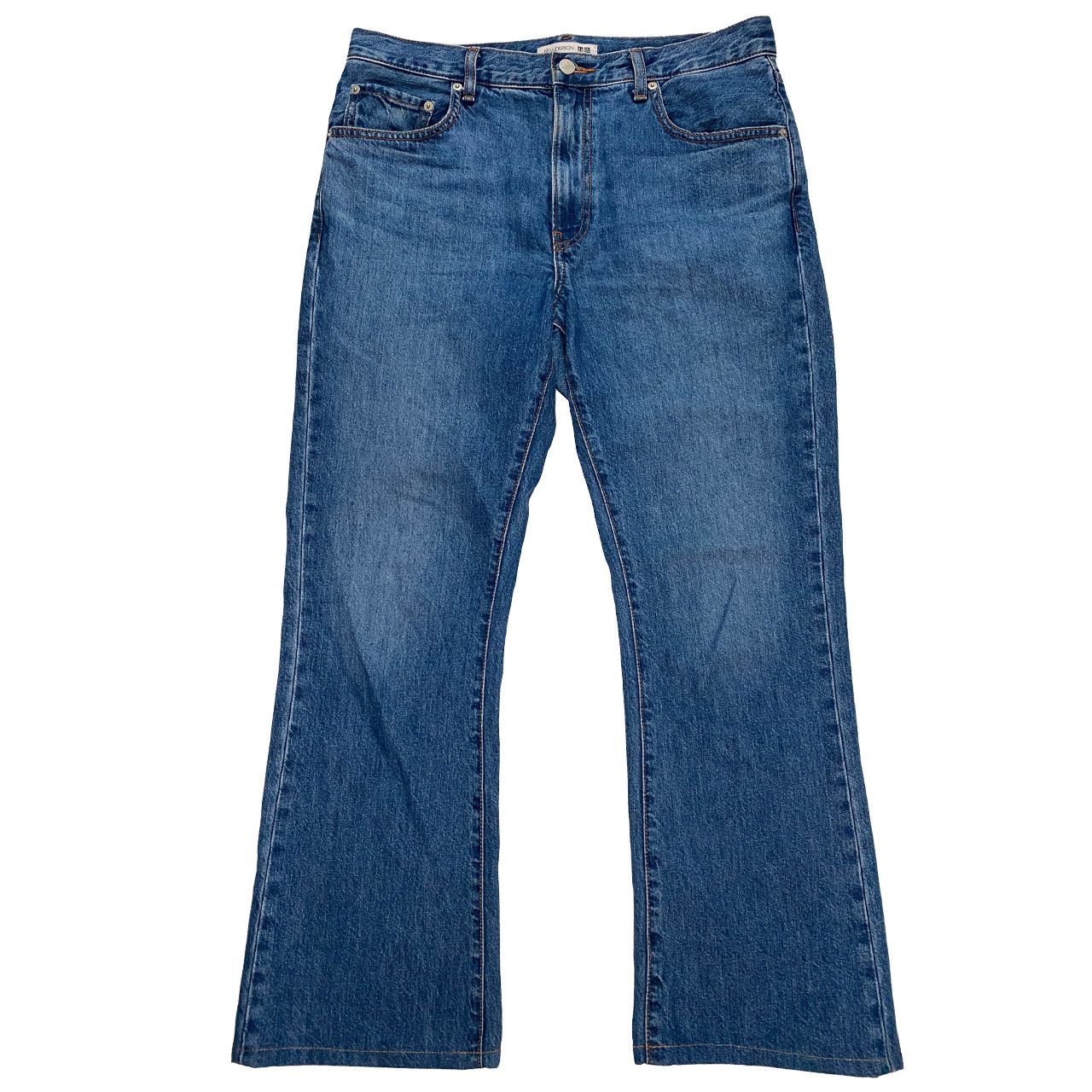 JW ANDERSON SHOE CUT JEANS