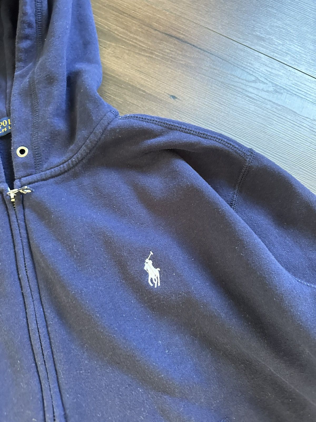 Polo Ralph Lauren Vintage Polo Ralph Lauren Blue Zip Hoodie Size US M / EU 48-50 / 2 - 5 Thumbnail