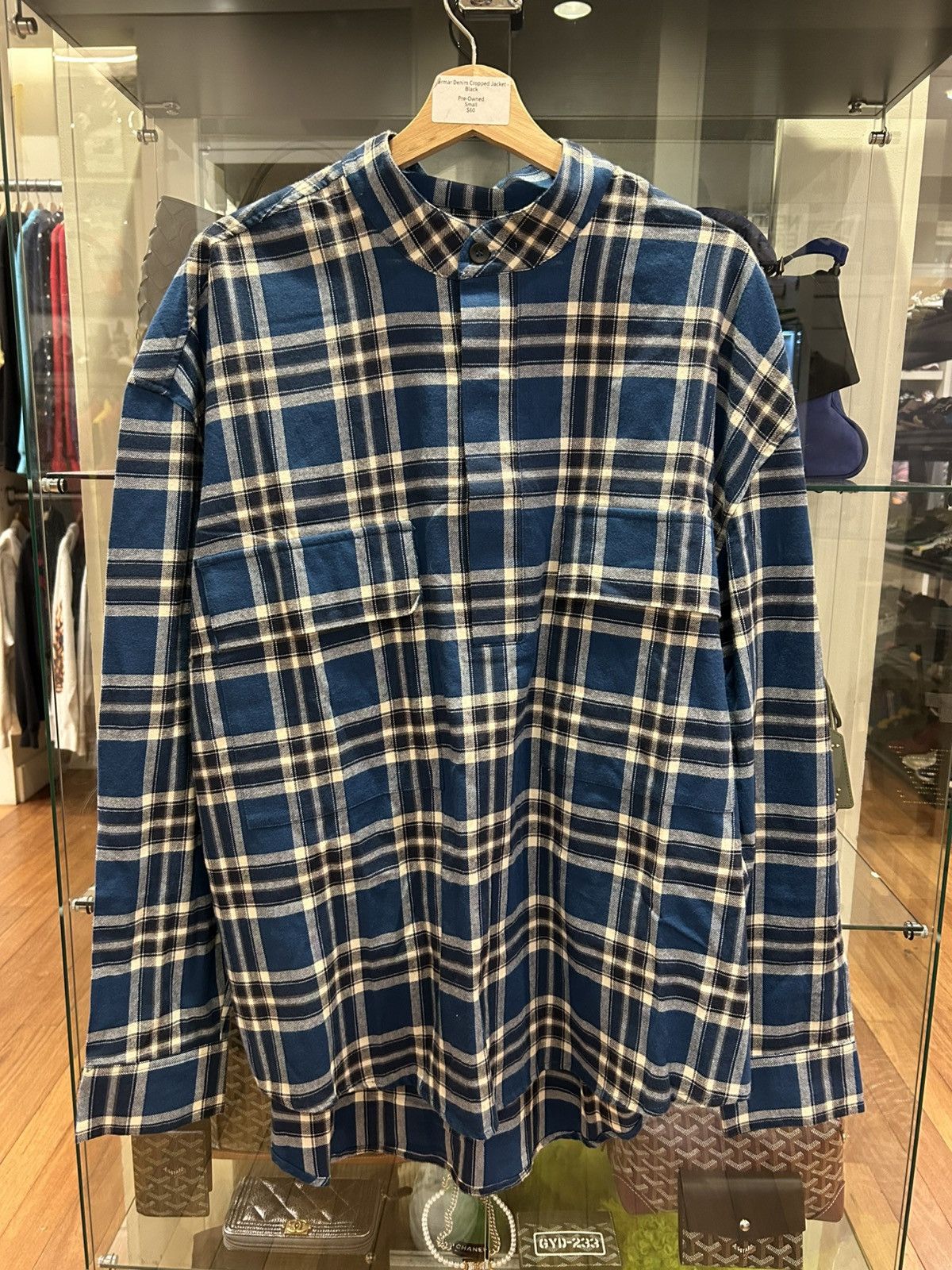Fear of God Fear Of God Flannel Quarter Button Up Shirt Size US XL / EU 56 / 4 - 1 Thumbnail