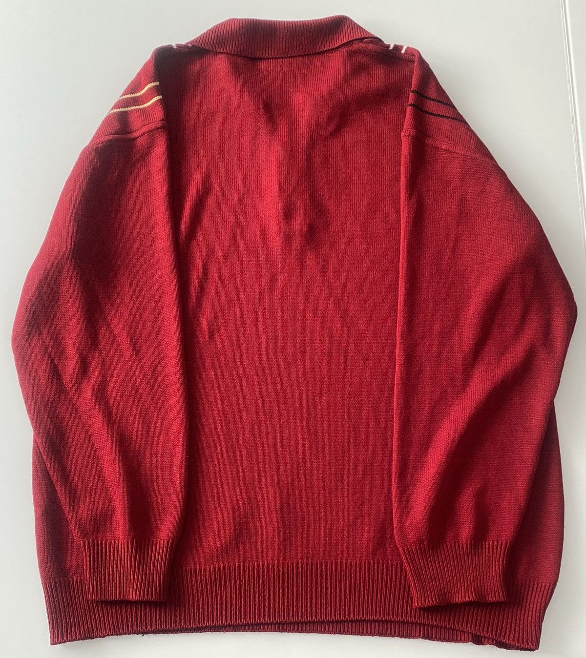 Lacoste Rare Vintage Lacoste Chemise knitted sweater Size US XL / EU 56 / 4 - 2 Thumbnail