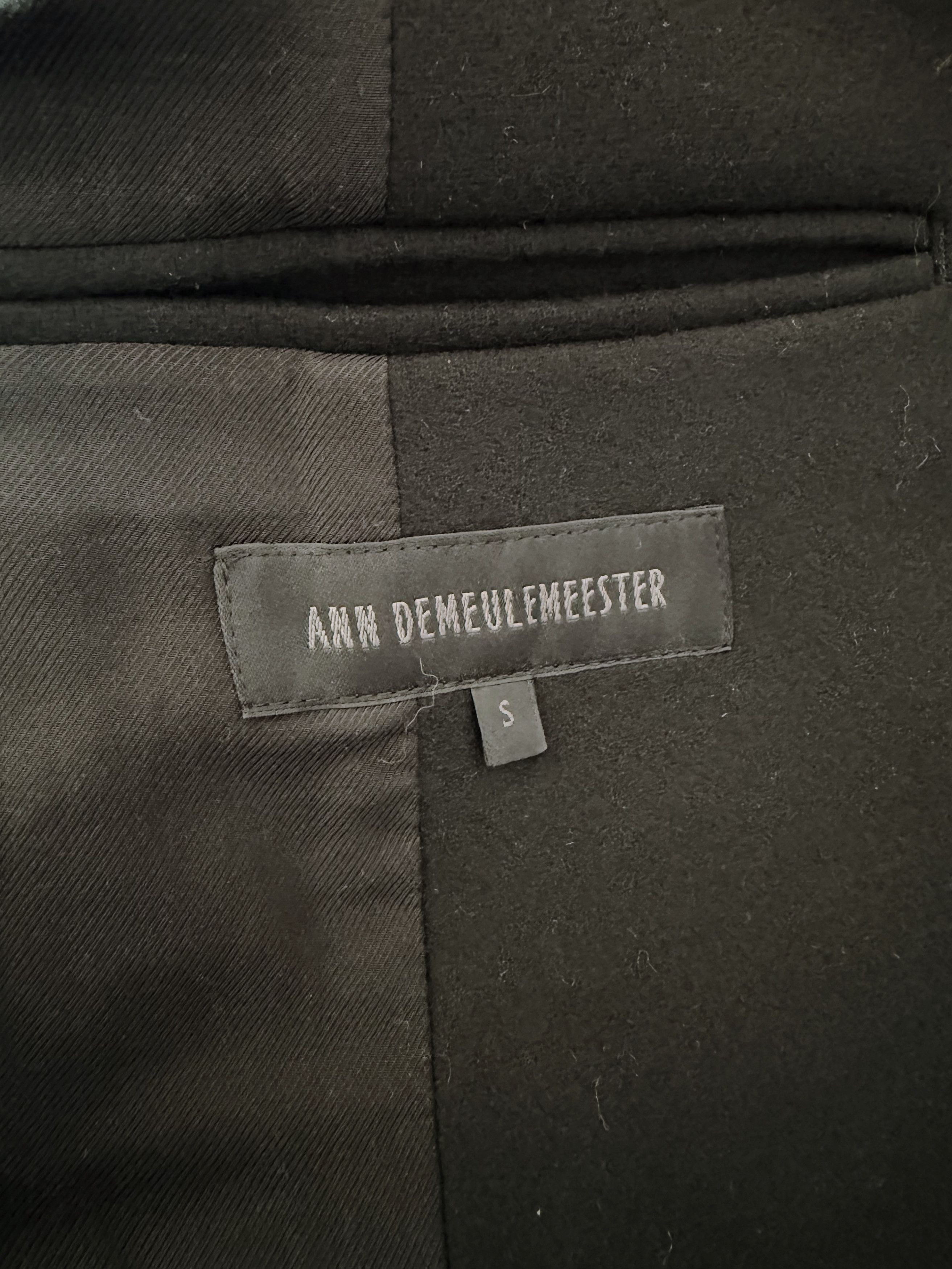 Ann Demeulemeester COAT CAPPOTTO BLACK Size US S / EU 44-46 / 1 - 4 Thumbnail
