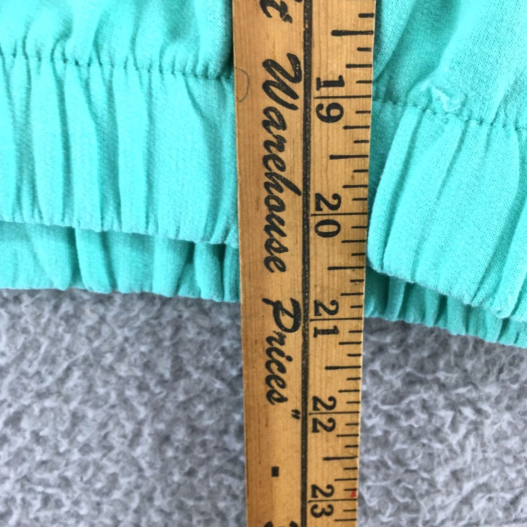 Lucky Brand IML Lucky Clover Leaf Cropped Sweatshirt Womens XL Green Elastic Waist Bant NWT Size XL / US 12-14 / IT 48-50 - 5 Thumbnail