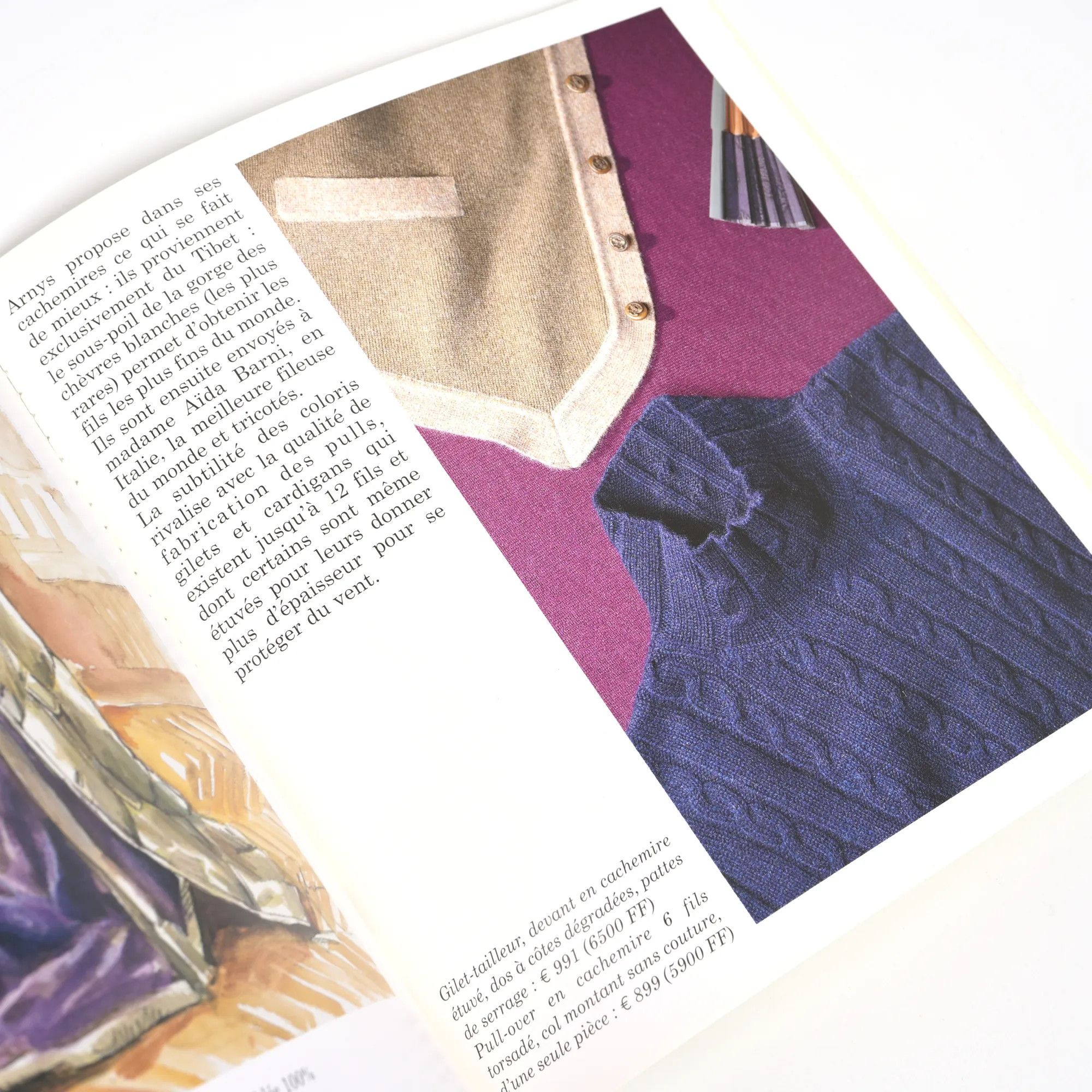 Other ARNYS cashmere vest (L) Size 48R - 11 Thumbnail