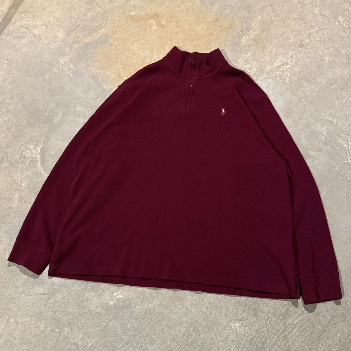 Polo Ralph Lauren Polo Ralph Lauren Estate Rib Pony Quarter Zip Sweater Size US XXL / EU 58 / 5 - 2 Thumbnail