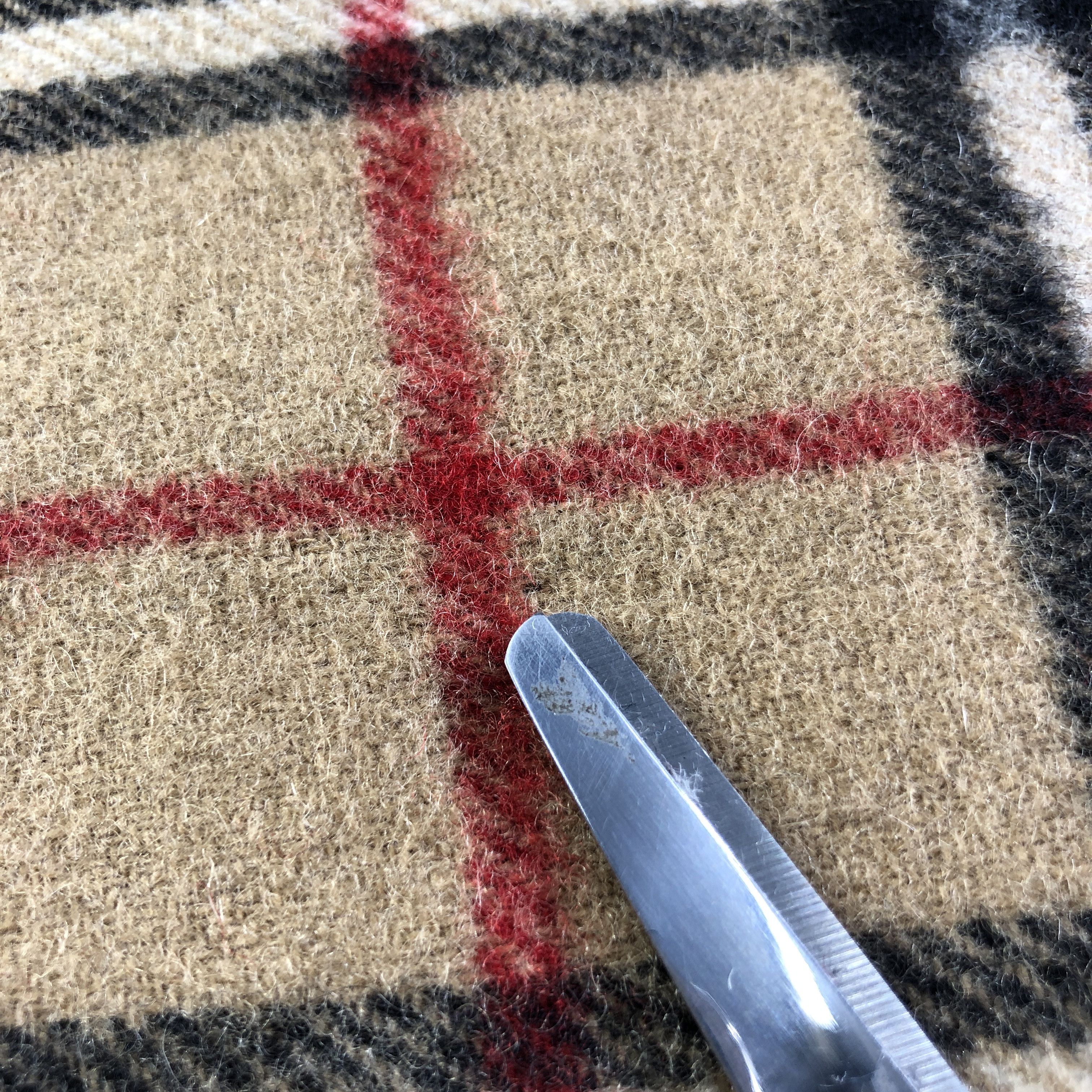Burberry Burberrys Nova Check Wool Scarf Muffler Neckwear V2662 Size ONE SIZE - 8 Thumbnail