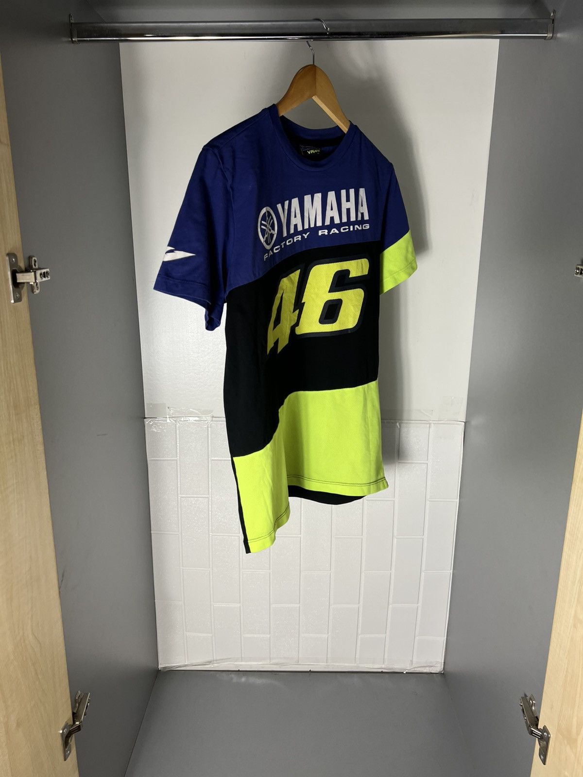 NASCAR VINTAGE YAMAHA FACTORY RACING MOTORCYCLE RETRO BIKE Y2K 90s Size US L / EU 52-54 / 3 - 4 Thumbnail
