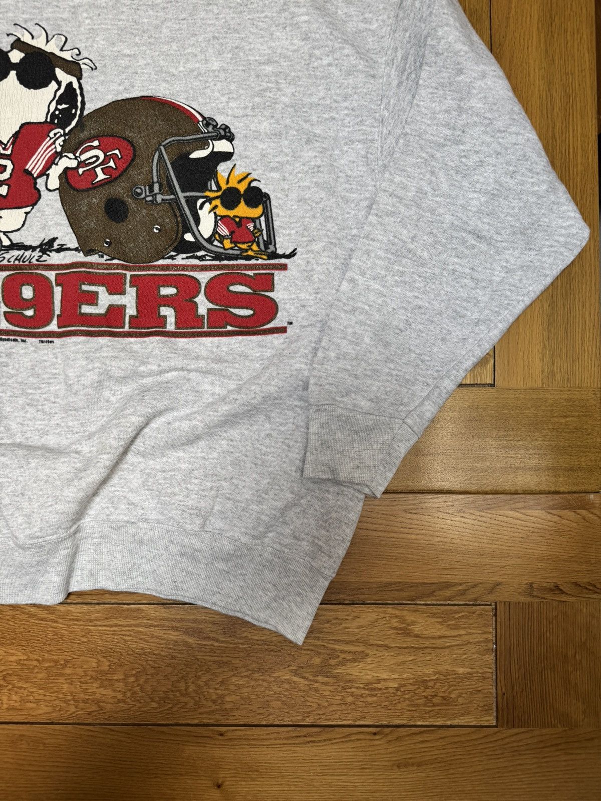 Other Vintage San Francisco 49ers Snoopy Peanuts Sweatshirt Artex Size US L / EU 52-54 / 3 - 2 Thumbnail