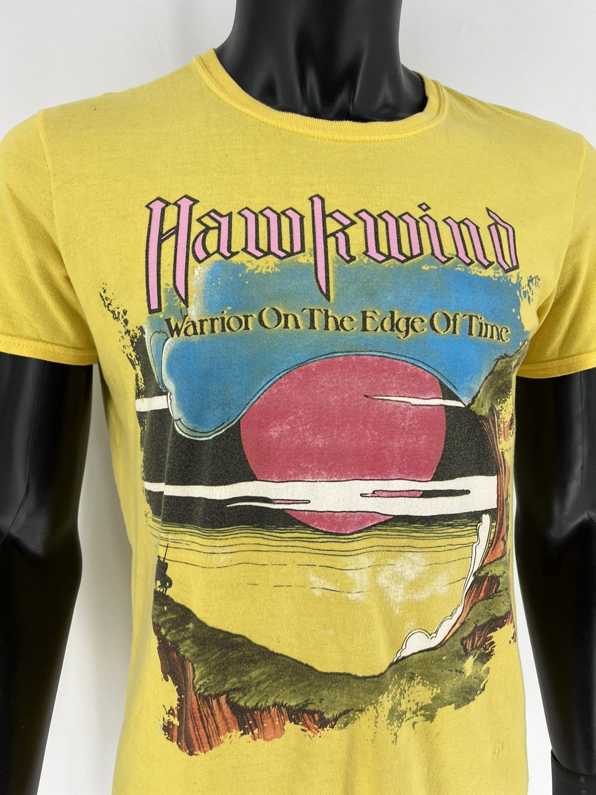 Band Tees Vintage Y2K Hawkwind Warrior ON The Edge Of TIME T-shirt Size US M / EU 48-50 / 2 - 6 Thumbnail