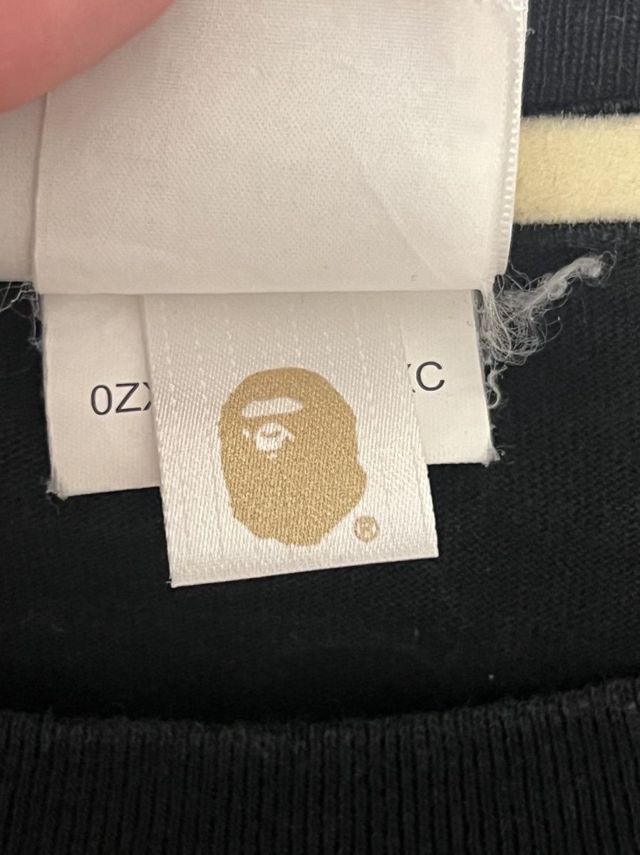 Bape Bapesta Side Tape Tee Size US XL / EU 56 / 4 - 5 Thumbnail