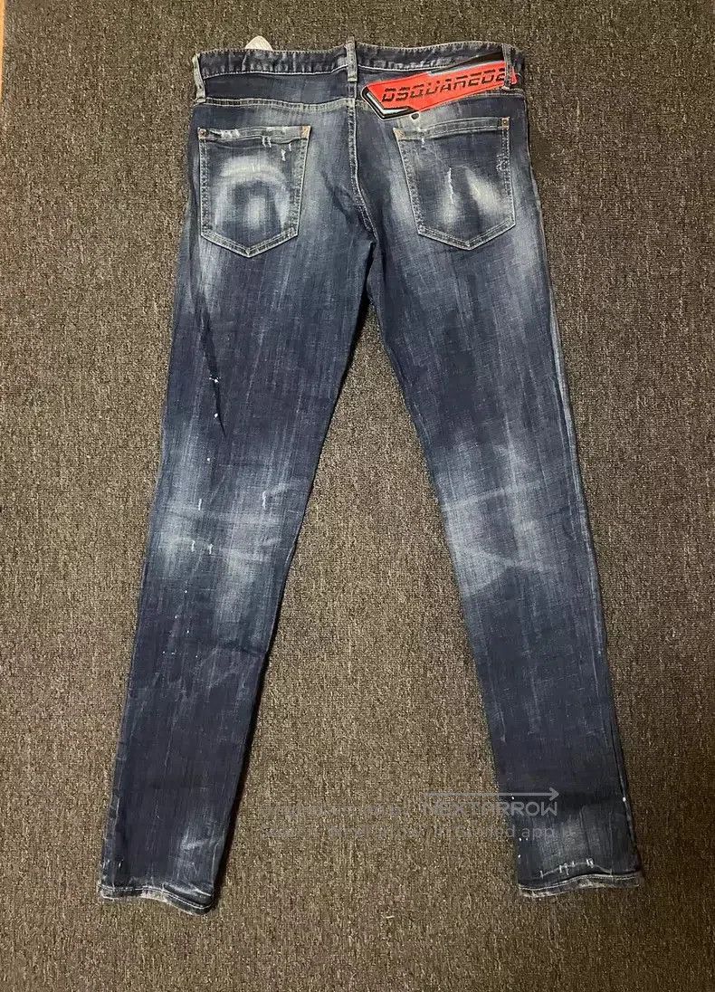 Dsquared2 DSquared2 Slim Fit Stretch Denim Jeans. Size US 34 / EU 50 - 3 Thumbnail