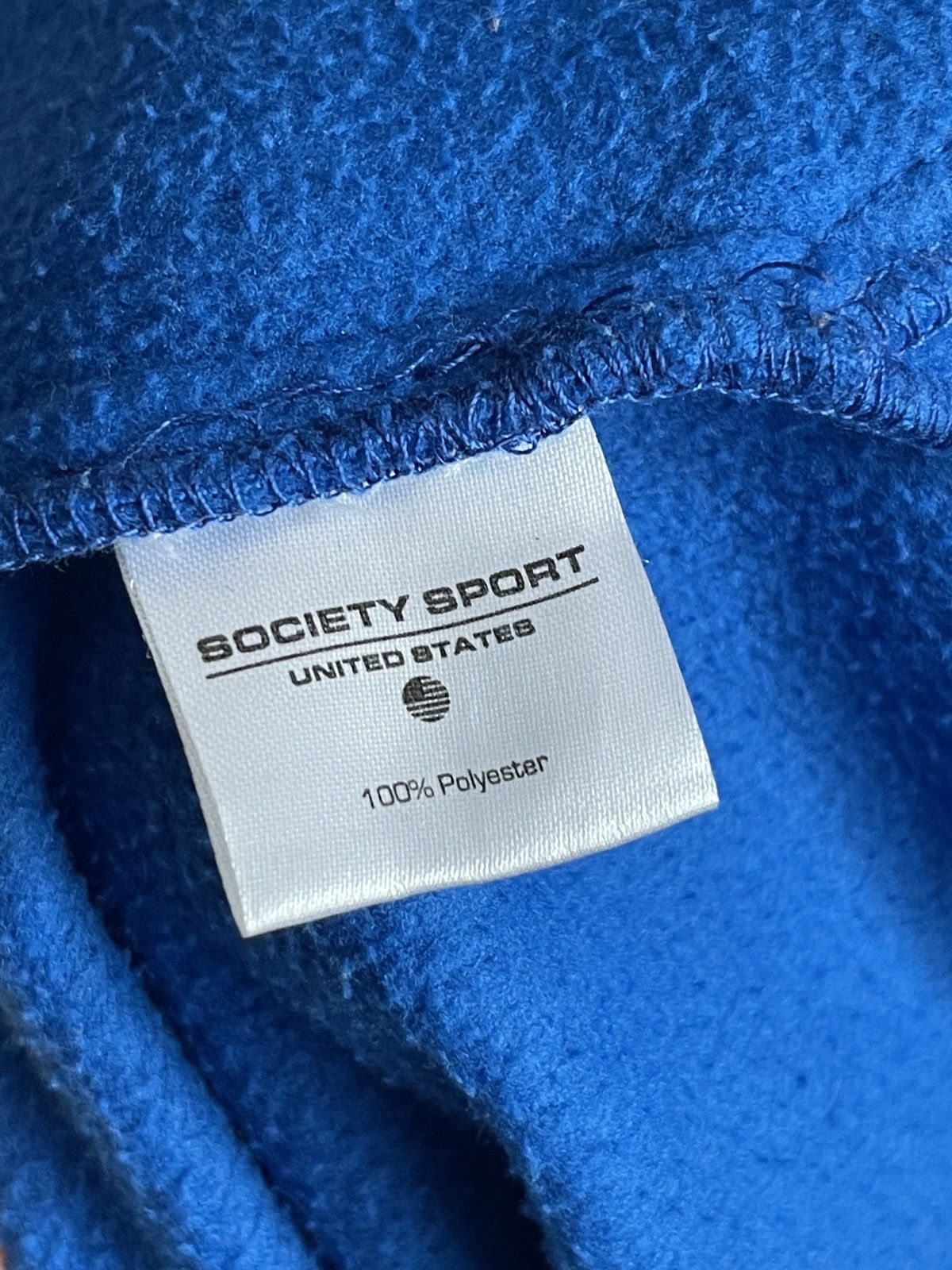 Other Society sport fleece jacket zip sweater sweatshirt USA flag Size US S / EU 44-46 / 1 - 7 Thumbnail