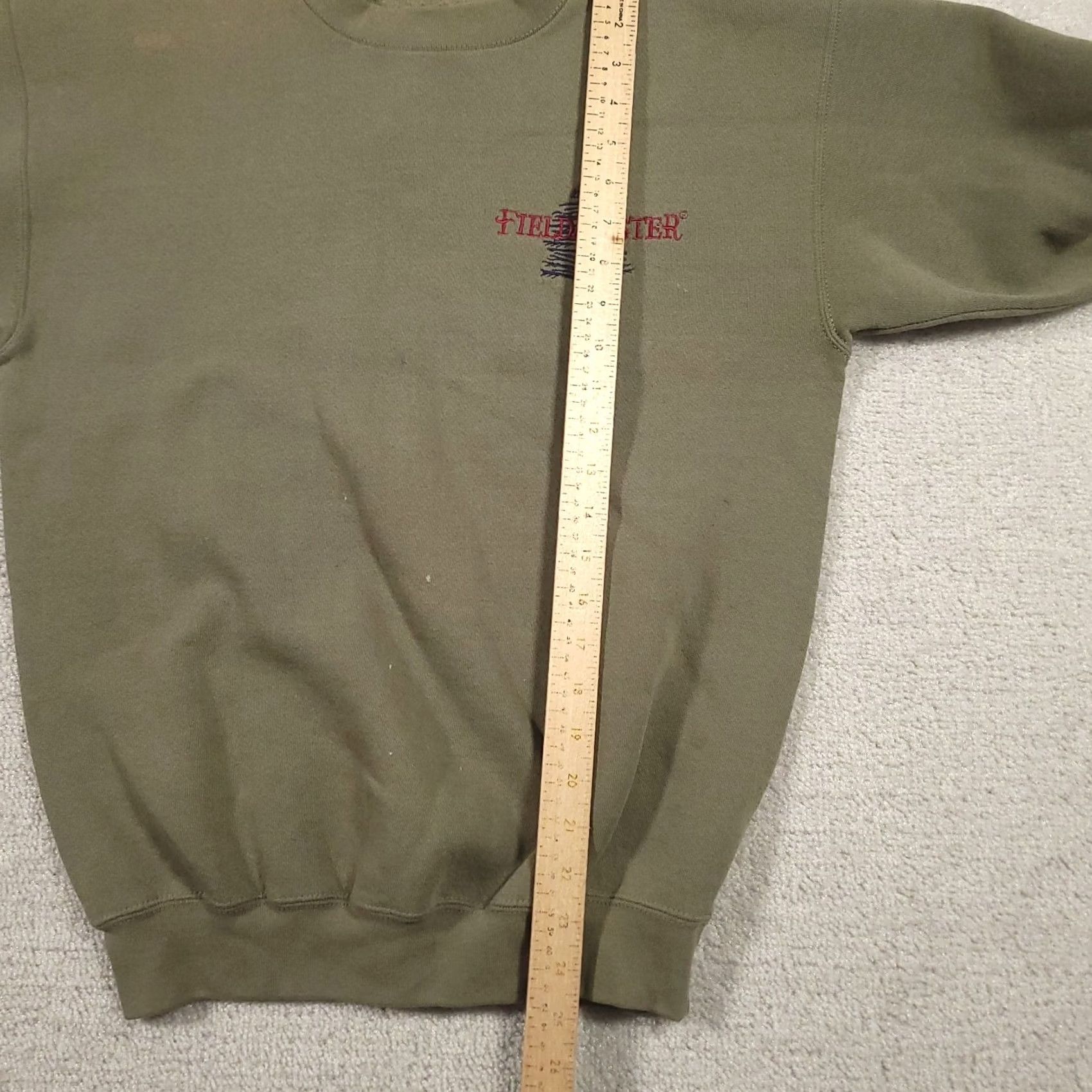 Vintage VINTAGE Fieldmaster Sweatshirt Mens M Green American USA M Shirt Pullover 90s Nature Outdoor Mens Size US M / EU 48-50 / 2 - 5 Thumbnail