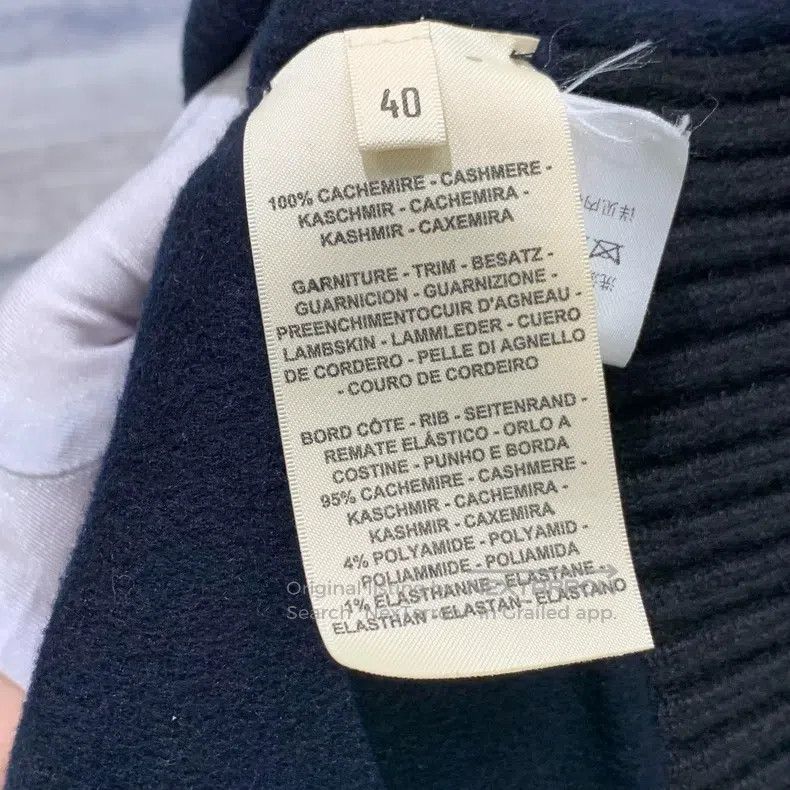 Hermes Hermes Black Cashmere Zip-Up Jacket Size S / US 4 / IT 40 - 4 Thumbnail