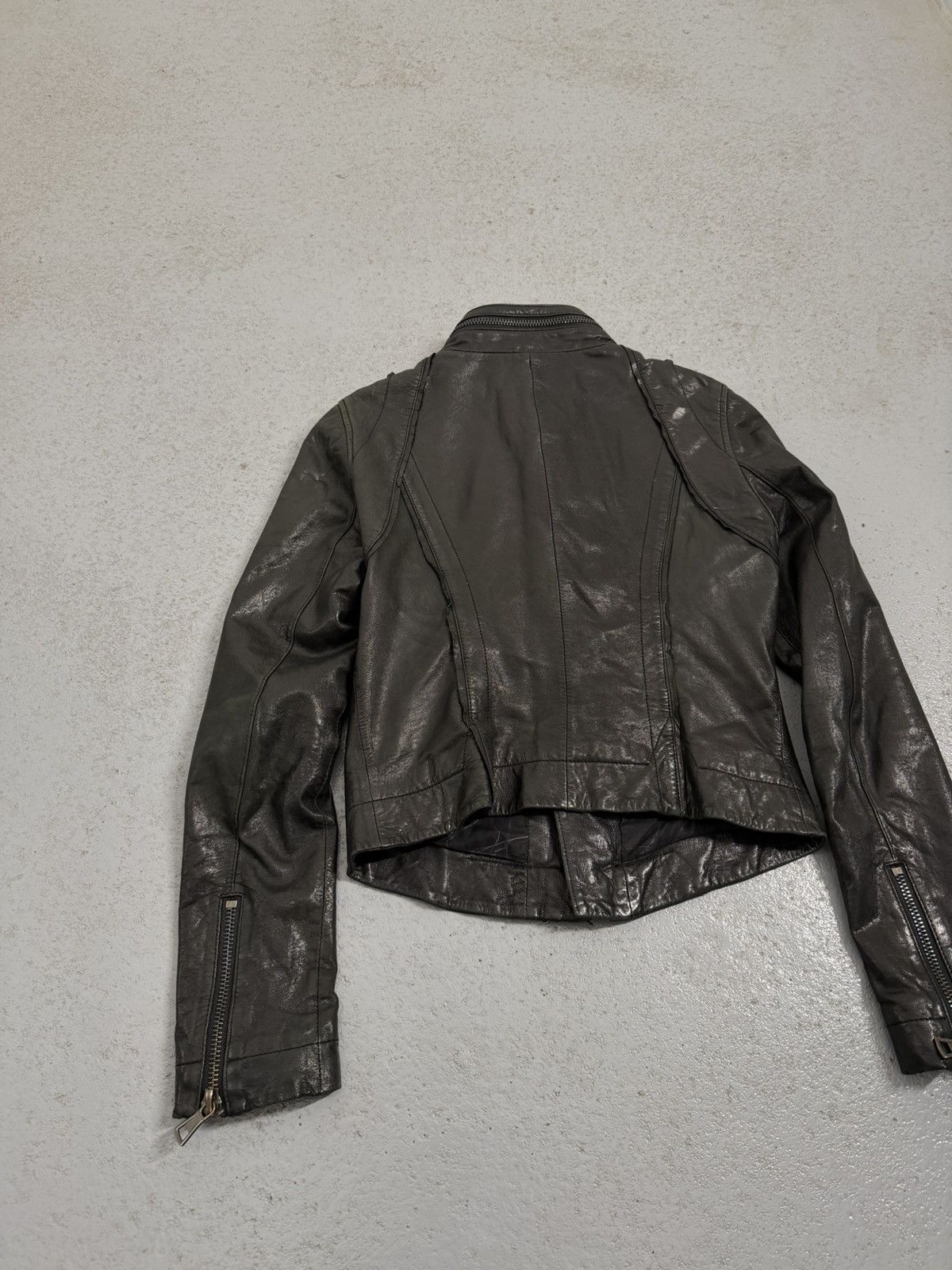 Yves Salomon Avant-garde Yves Salomon Multi-zip Lamp Leather Biker Jacket Size S / US 4 / IT 40 - 19 Thumbnail