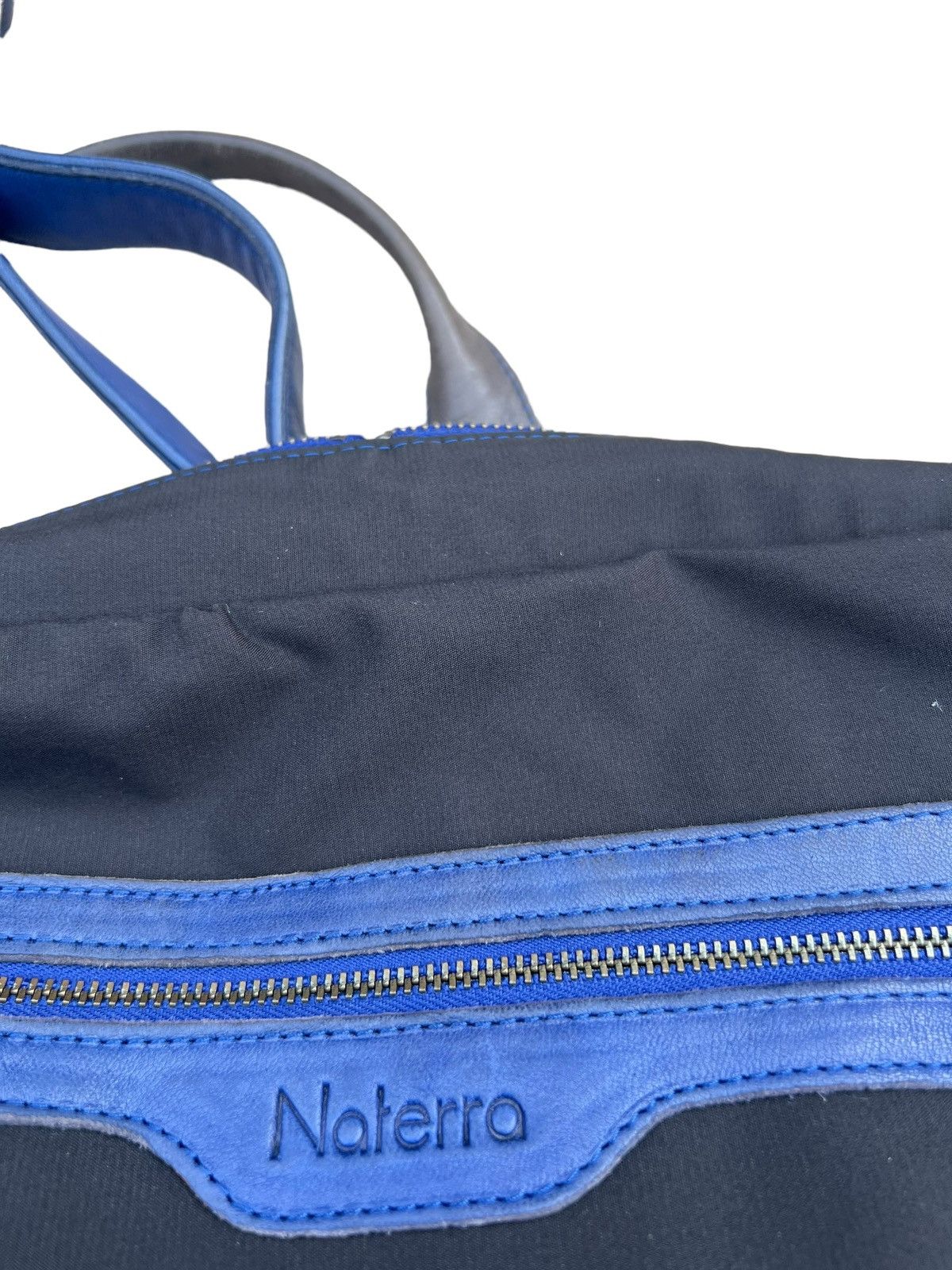 Leather Naterra Distress Sun Fade Patina Leather 2 Way Travel Bag Size ONE SIZE - 18 Thumbnail