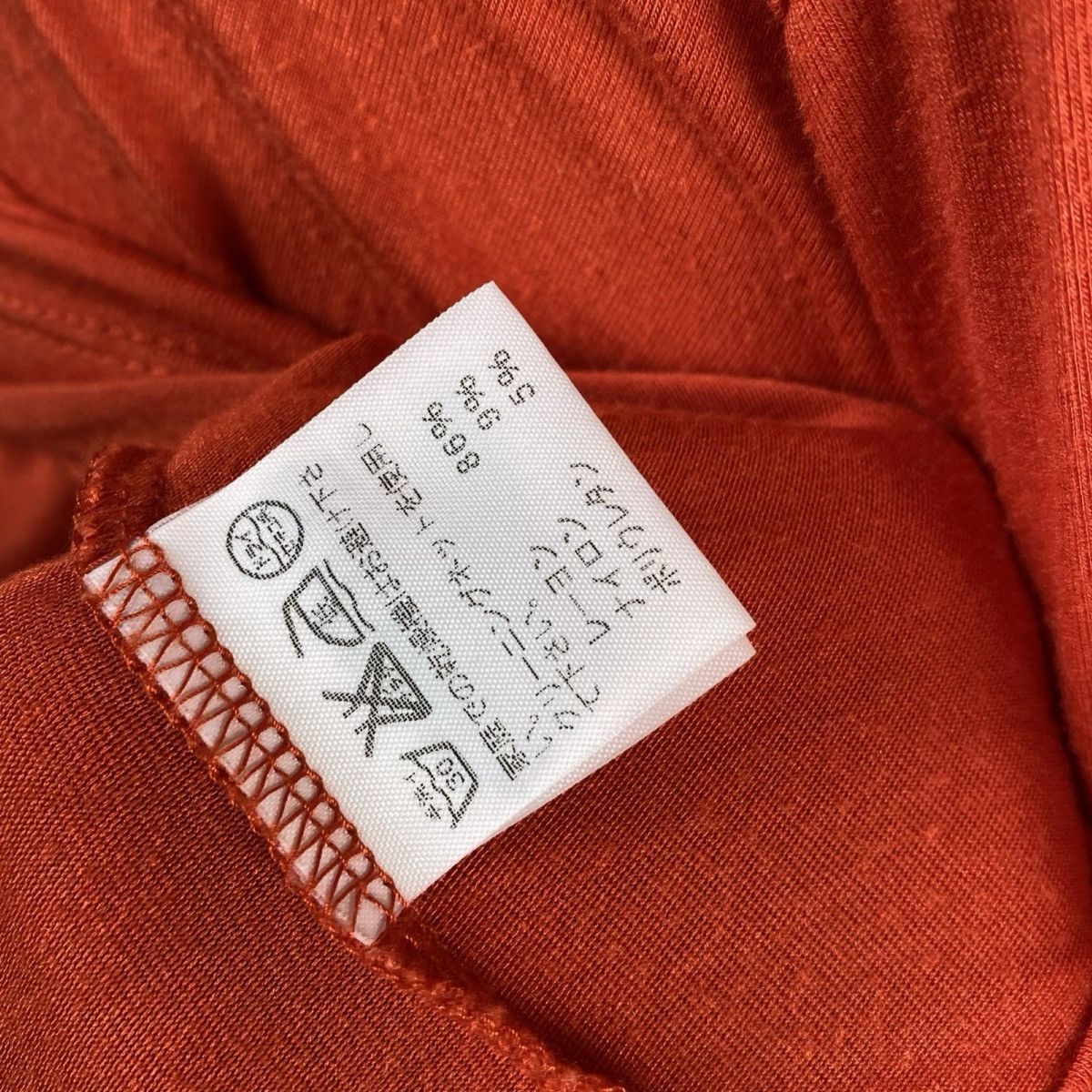 Issey Miyake Issey Miyake FETE Long Sleeve Orange Turtleneck Size L / US 10 / IT 46 - 5 Thumbnail