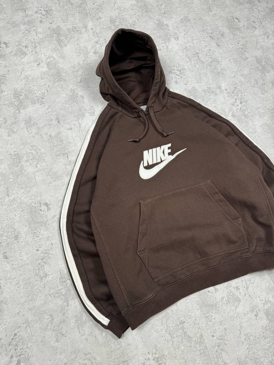 Nike Vintage Nike Y2K Brown Hoodie Size US XL / EU 56 / 4 - 2 Thumbnail