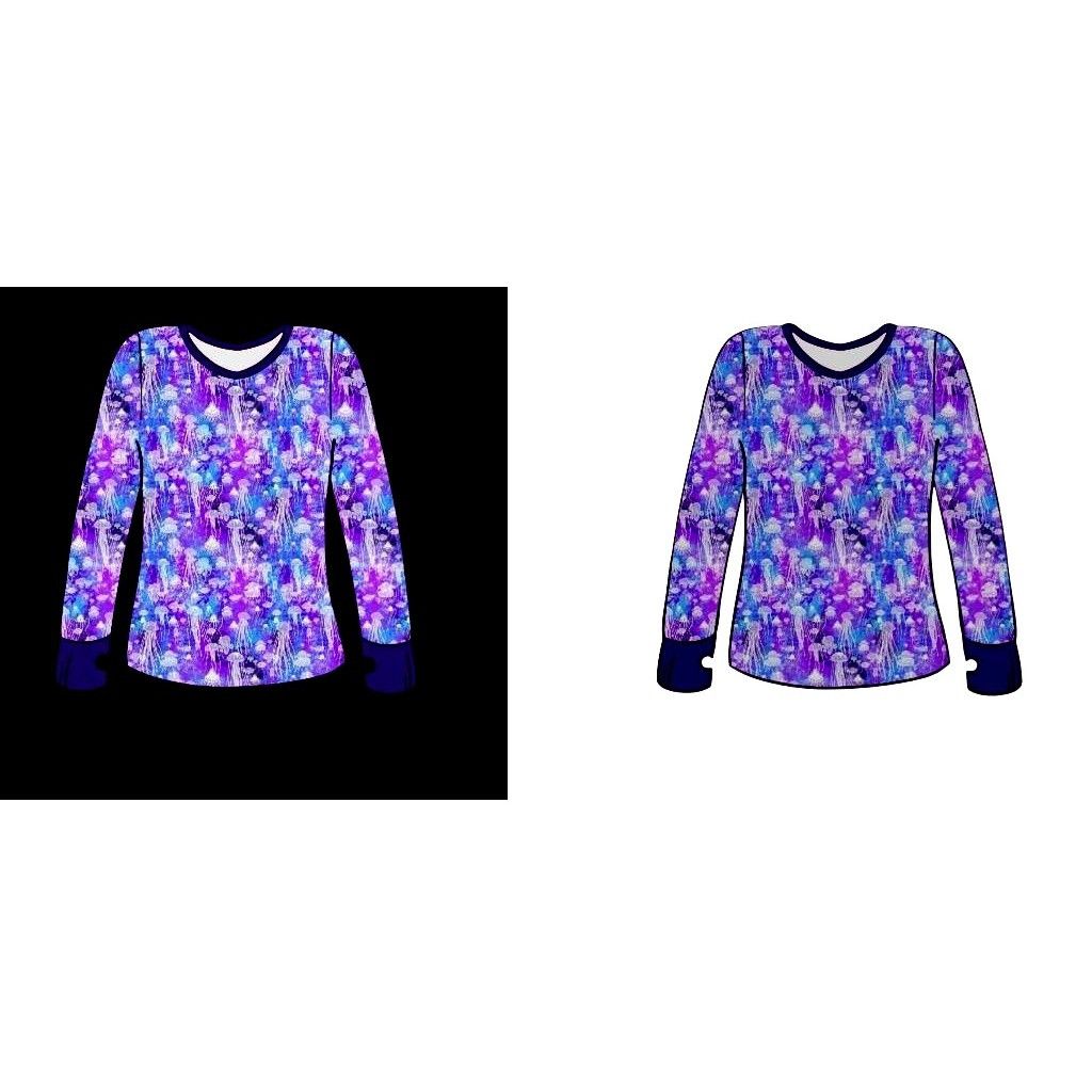 Other Littles Labratory Brainless Blooms Lounge Top Junior 2XL Lon Size XXL / US 16-18 / IT 52-54 - 2 Thumbnail