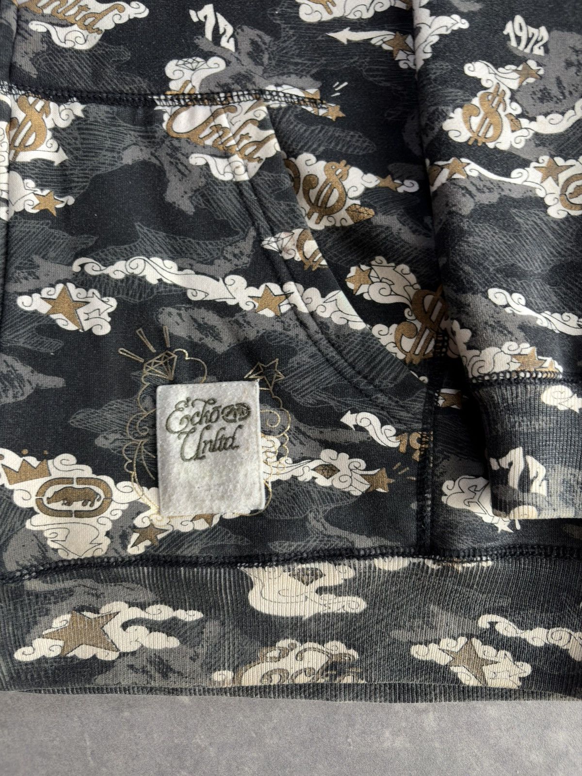 Ecko Unltd. Ecko Unltd Dollar Money AOP Baggy Zip Hoodie XL XXL Size US XL / EU 56 / 4 - 6 Thumbnail