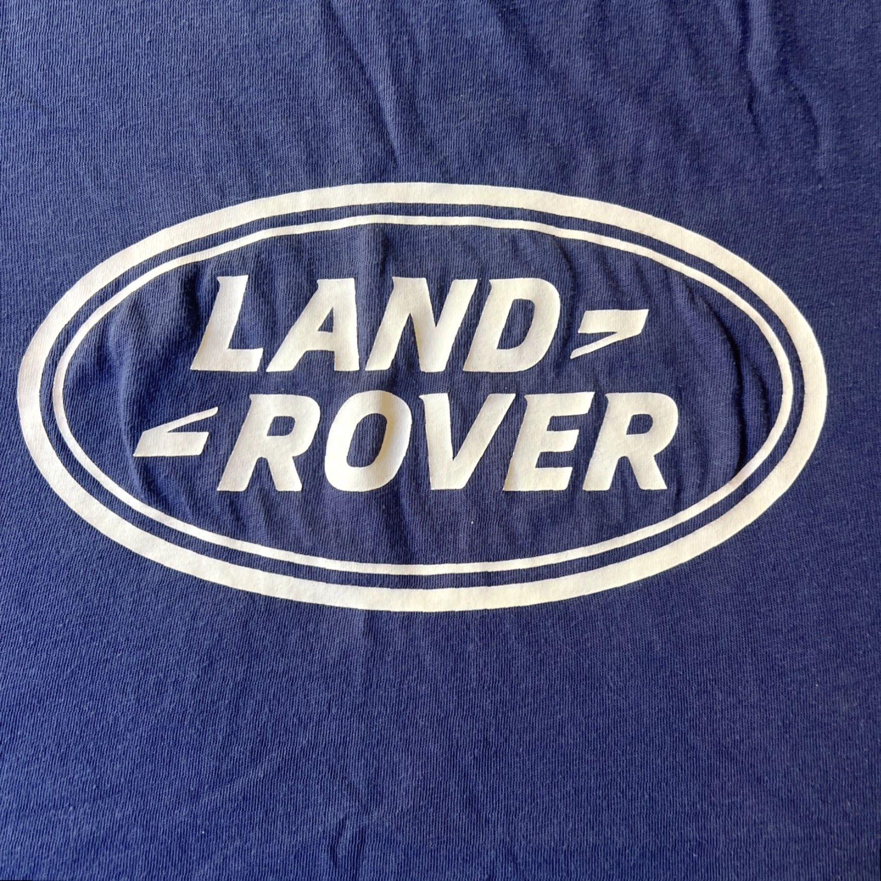 Pacsun VINTAGE Land Rover Oval Logo Shirt XL Blue PacSun Unisex Adults Crew Neck Short Sleeve Graphic Print Cars Winter Summer Spring Fall Men Women Size US XL / EU 56 / 4 - 2 Thumbnail
