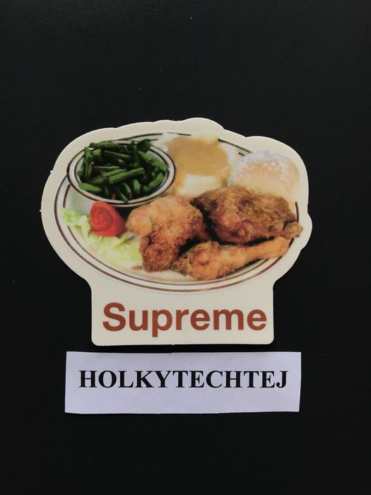 Supreme chicken hot sale dinner sticker