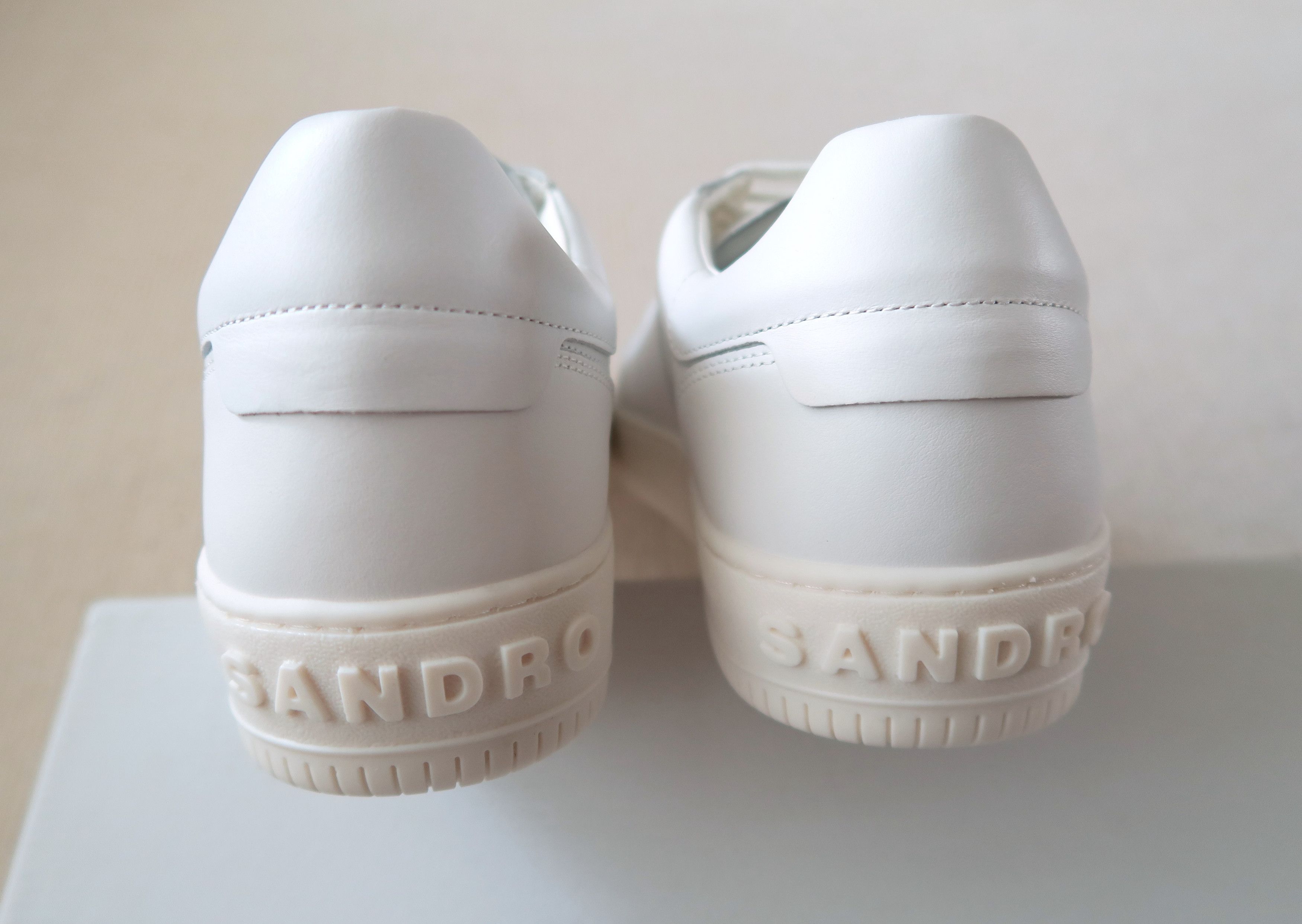 Sandro Sandro Magic Plain Leather Low Top Sneakers Size US 11 / EU 44 - 7 Thumbnail