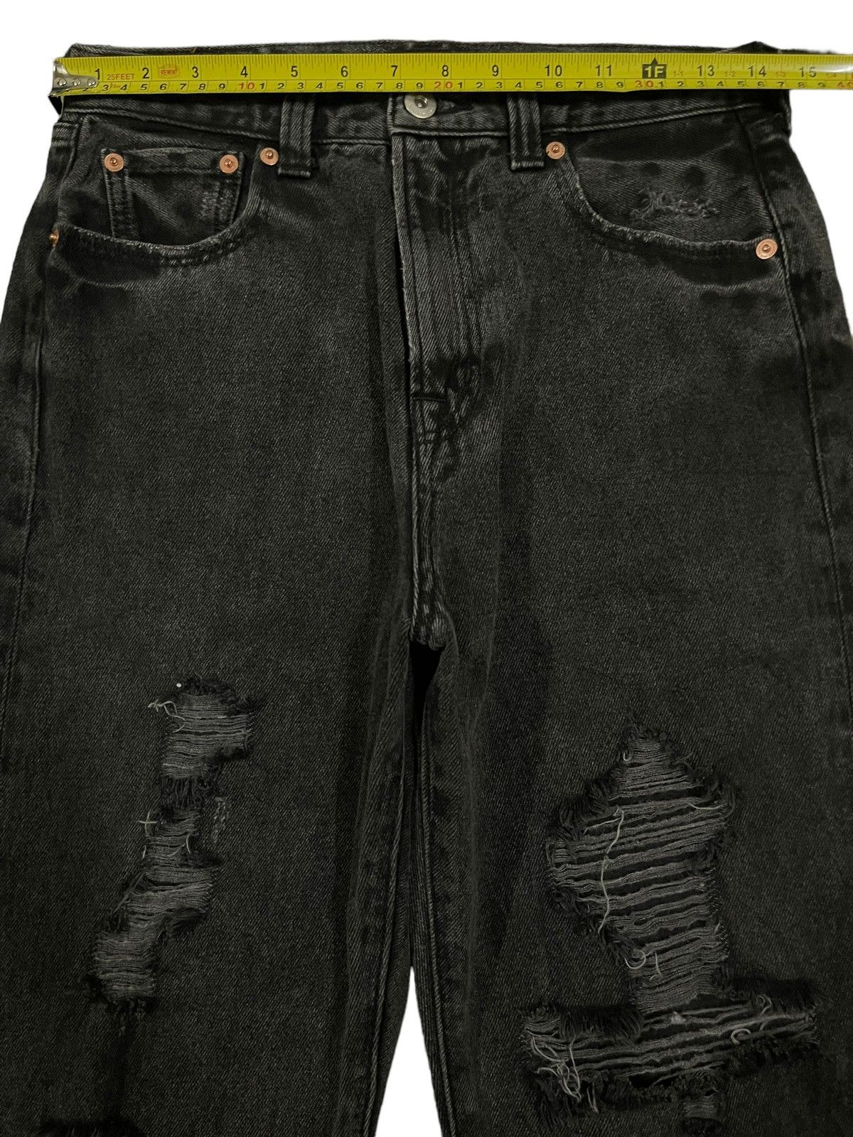 In The Attic Vintage Japanese Brand Distressed Style Baggy Jeans Size US 28 / EU 44 - 10 Thumbnail