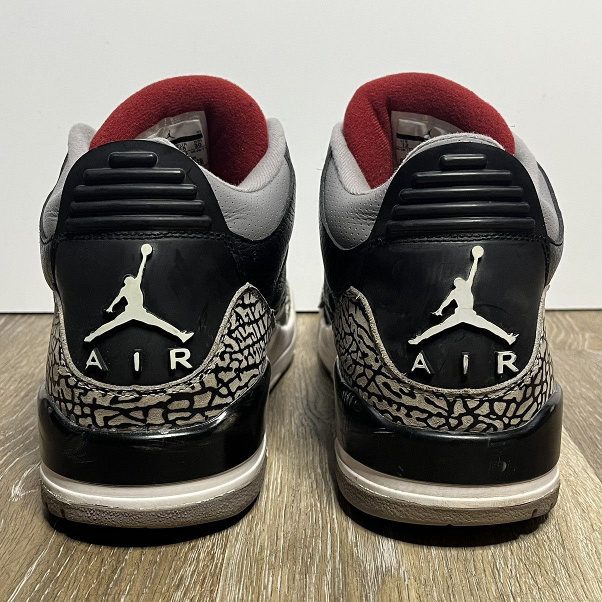 Jordan Brand black cement 3 Size US 12 / EU 45 - 5 Thumbnail