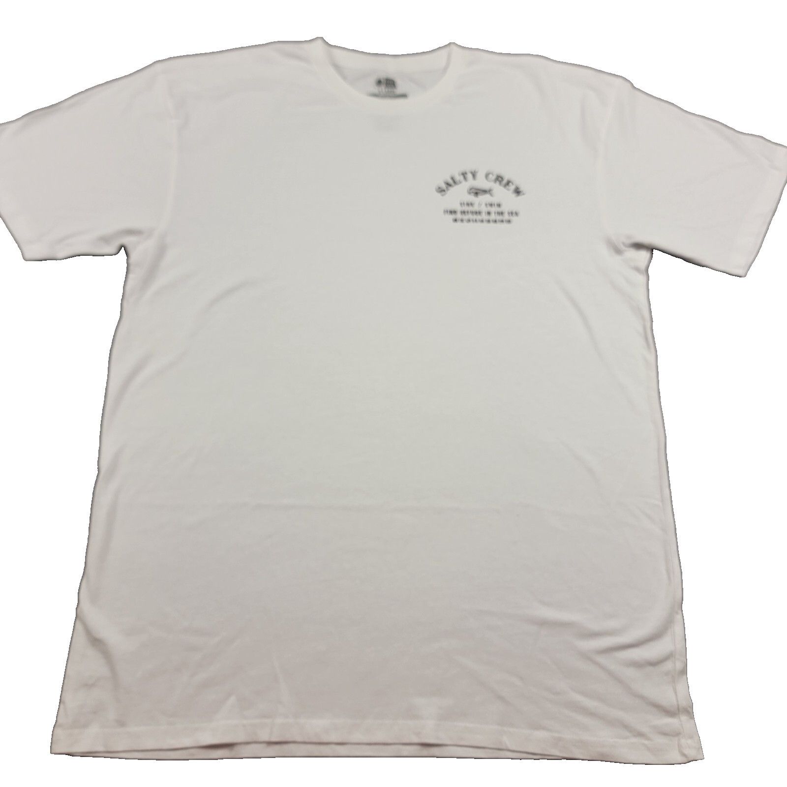 GOAT Crew Salty Crew Find Refuge in the Sea T-Shirt White Sz XL (924) Size US XL / EU 56 / 4 - 1 Thumbnail