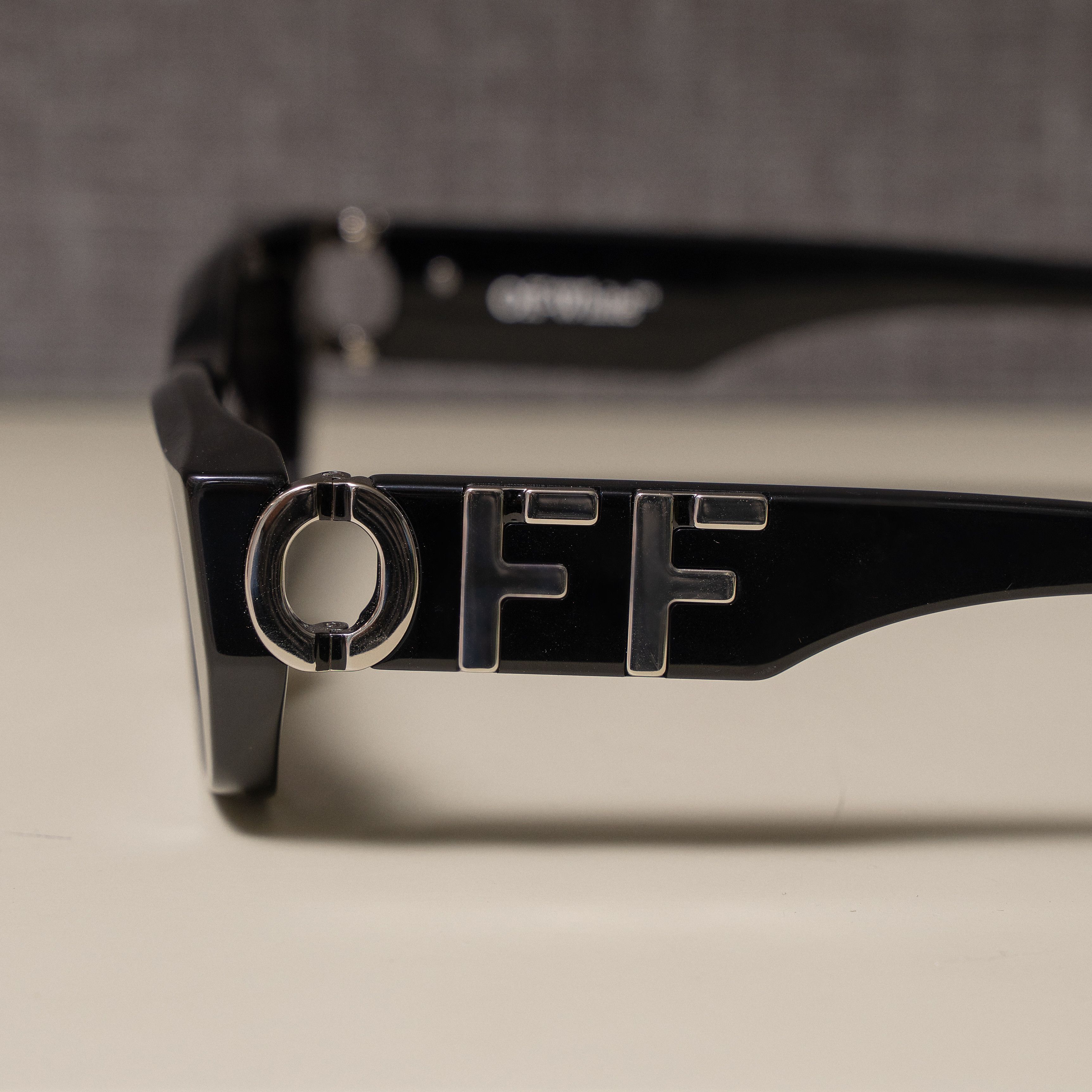 Off-White OFF WHITE Fillmore Rectangular Frame Sunglasses BLACK Size ONE SIZE - 2 Thumbnail