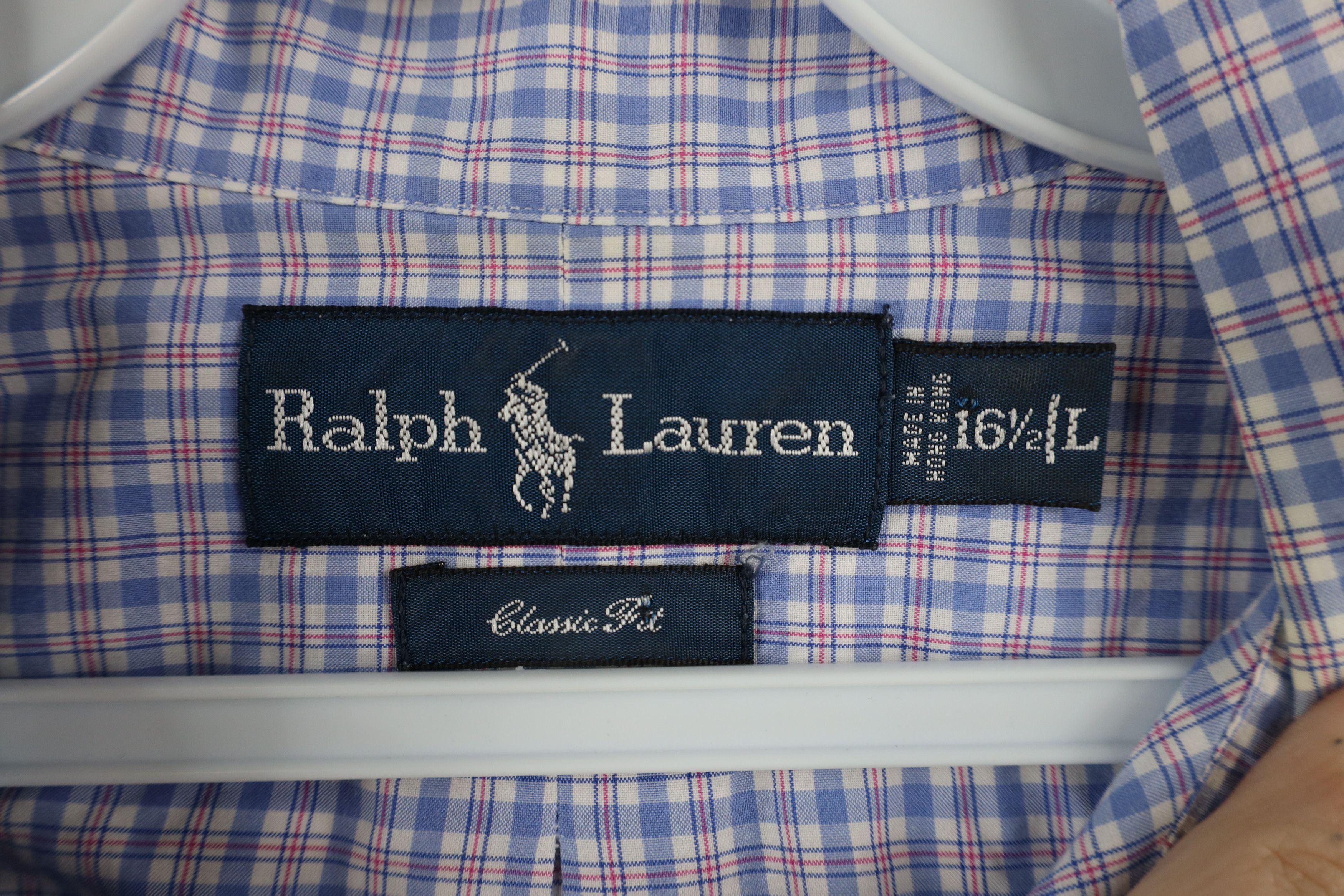 Polo Ralph Lauren Vintage 90s Ralph Lauren Fit Collared Button Down Shirt Size US L / EU 52-54 / 3 - 5 Thumbnail