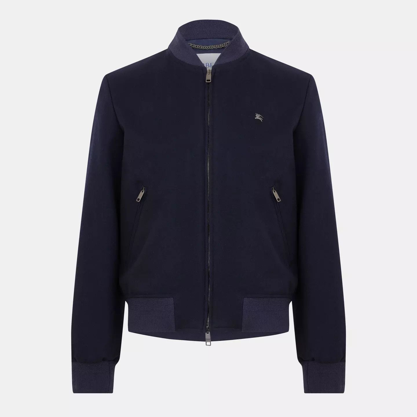 Burberry o1g2r1mq0426 Structured Bomber Jacket in Navy Size US L / EU 52-54 / 3 - 1 Thumbnail