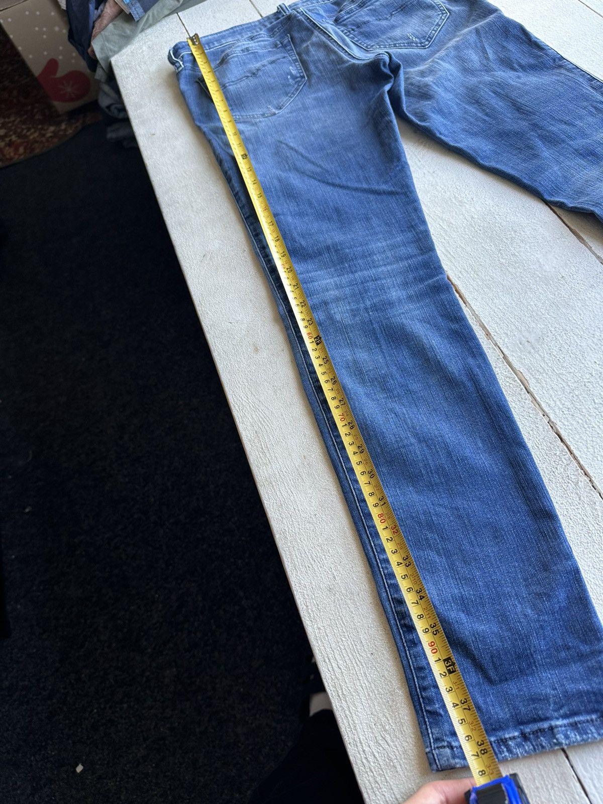 Diesel 🚨Gothic Diesel Regular Slim relax Flared Jeans Womens Size 32" / US 10 / IT 46 - 12 Thumbnail