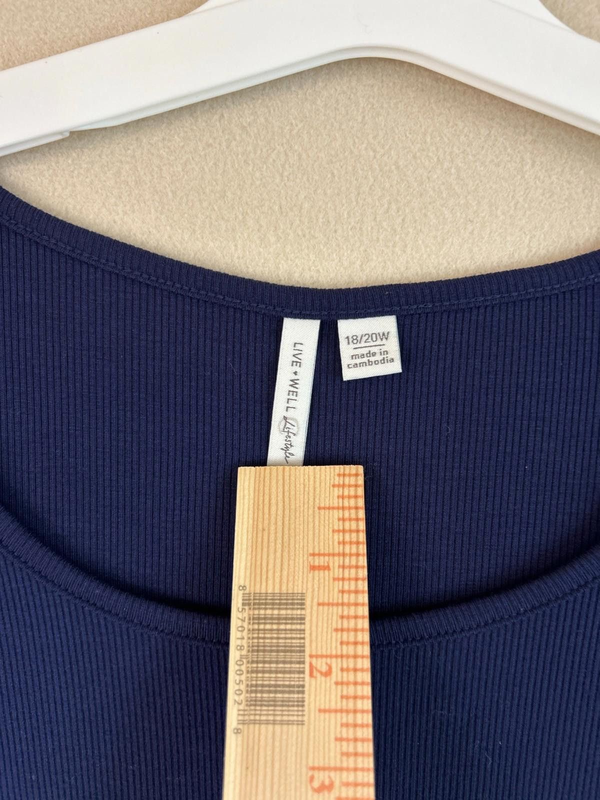 camel active LIVE WELL Navy Blue Plus Size 18/20W Tunic Top Women’s Size XXL / US 16-18 / IT 52-54 - 5 Thumbnail