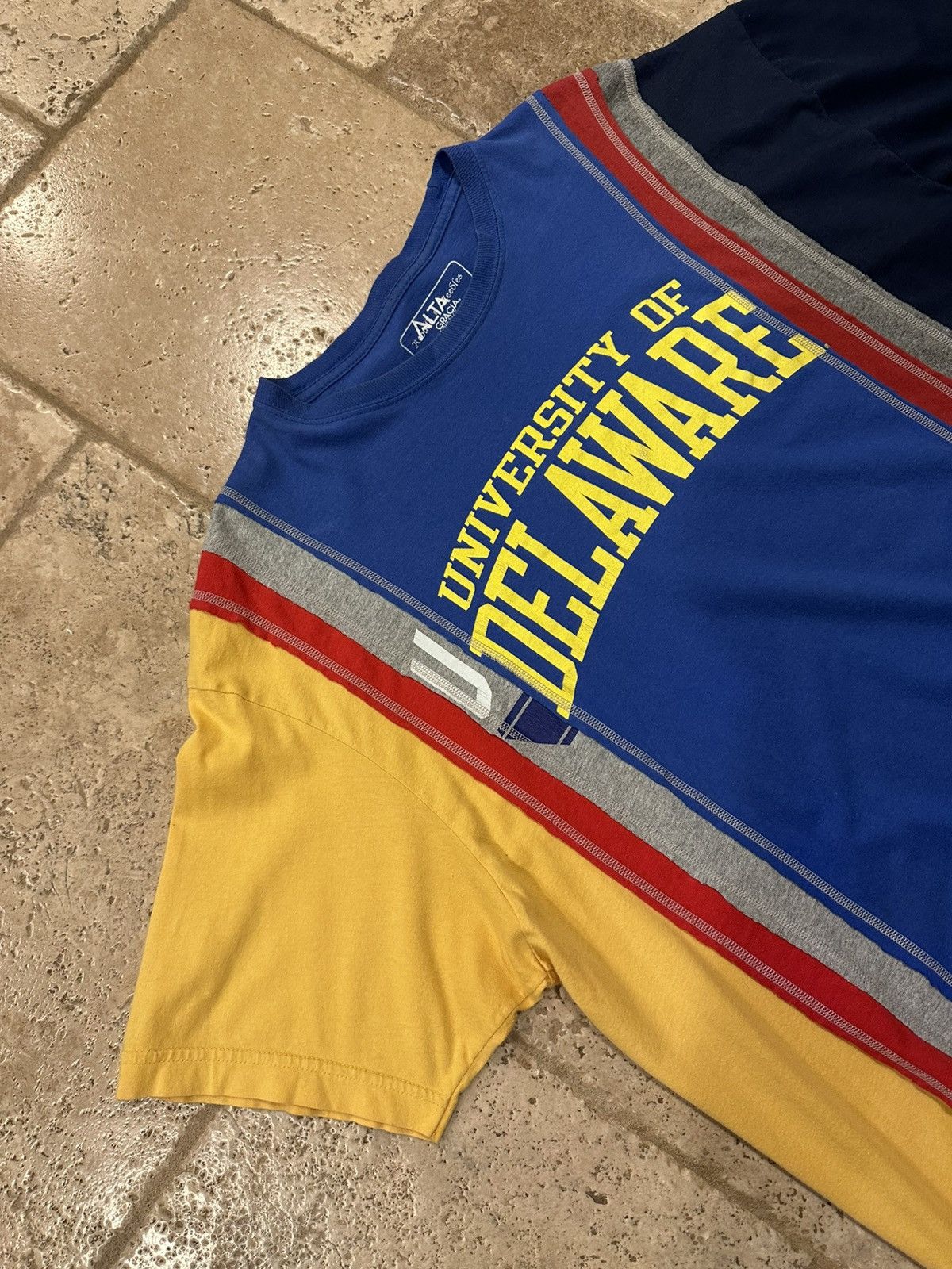 Needles Needles Vintage Remake College University of Delaware SS Tee Size US XL / EU 56 / 4 - 6 Thumbnail